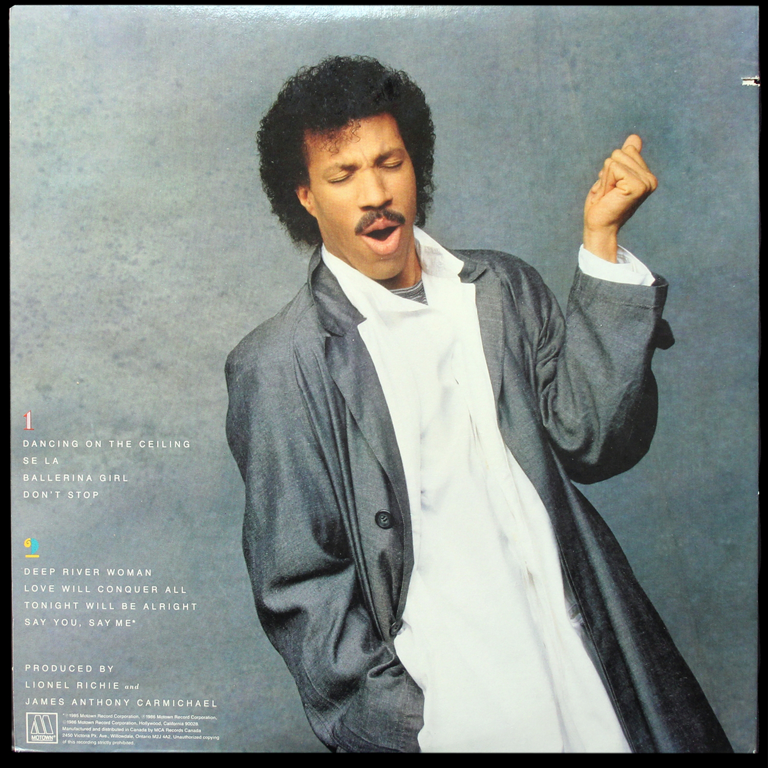 LP Lionel Richie — Dancing On The Ceiling фото 2