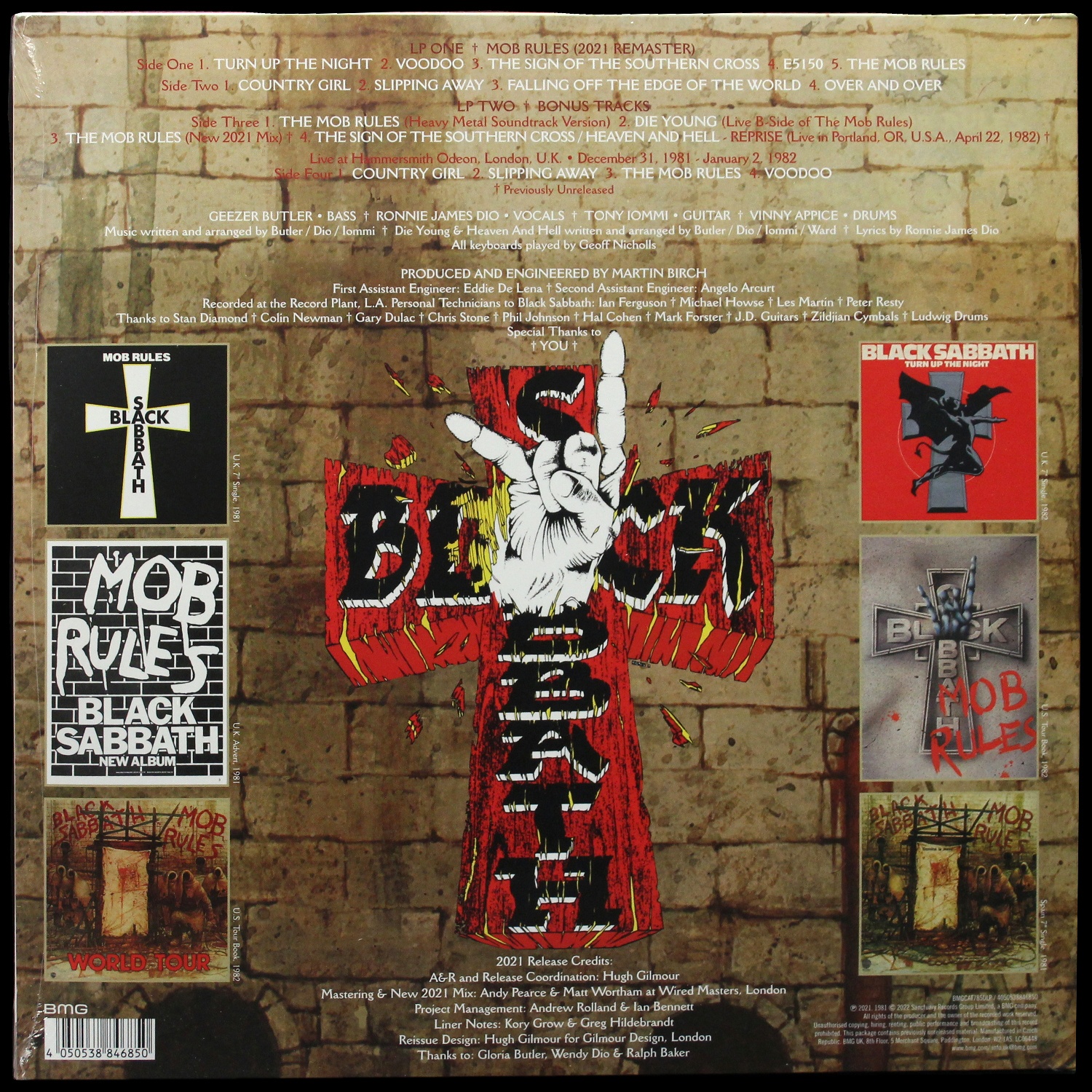 LP Black Sabbath — Mob Rules (2LP) фото 2