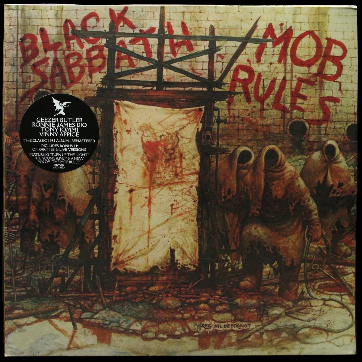 LP Black Sabbath — Mob Rules (2LP) фото