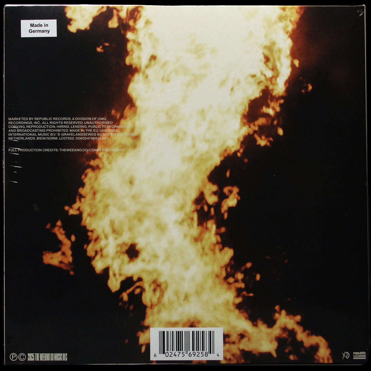 LP Weeknd — Hurry Up Tomorrow (2LP) фото 2