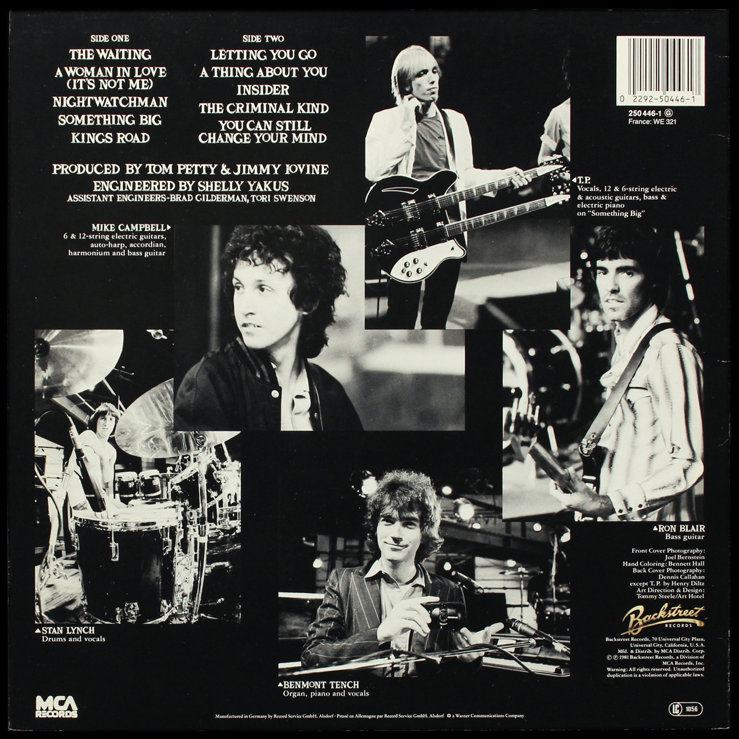 LP Tom Petty And The Heartbreakers — Hard Promises фото 2