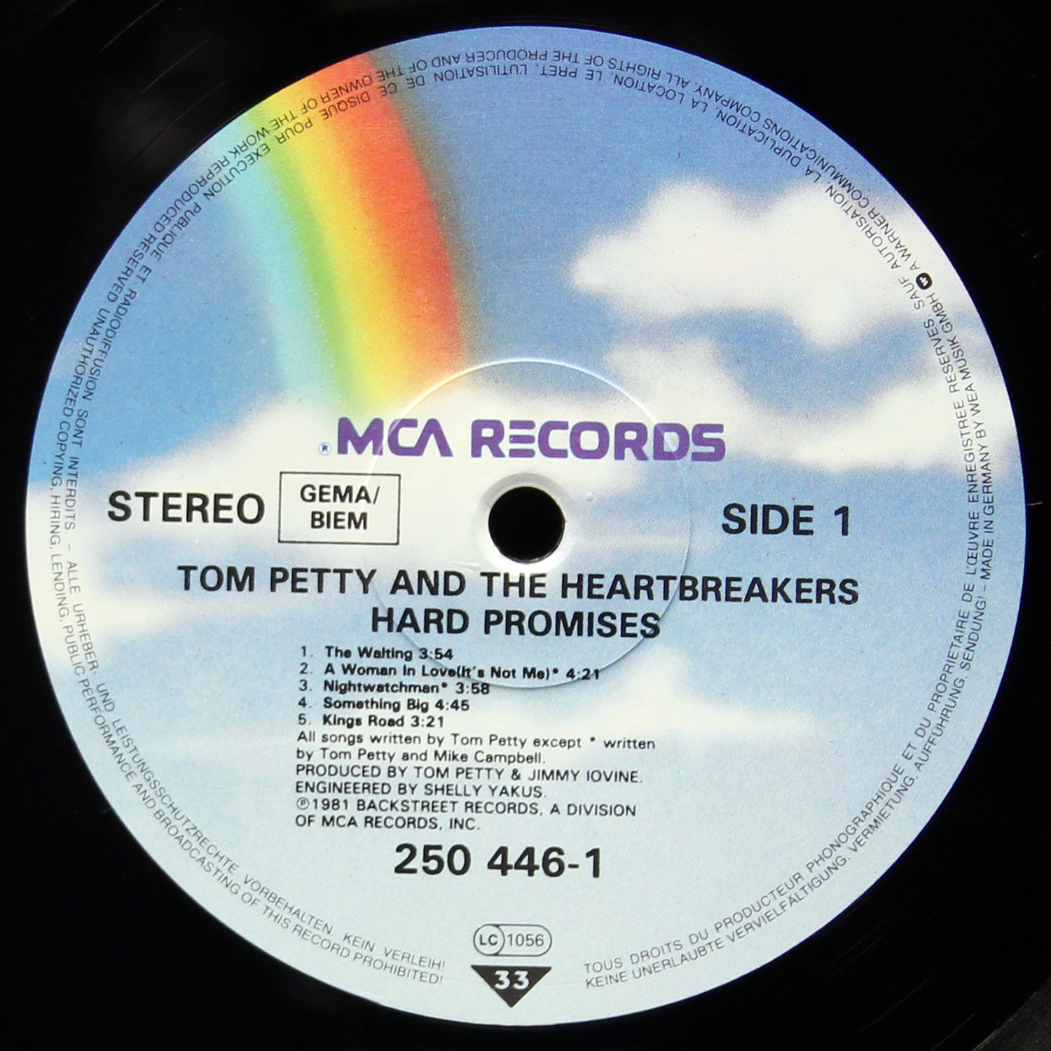 LP Tom Petty And The Heartbreakers — Hard Promises фото 3