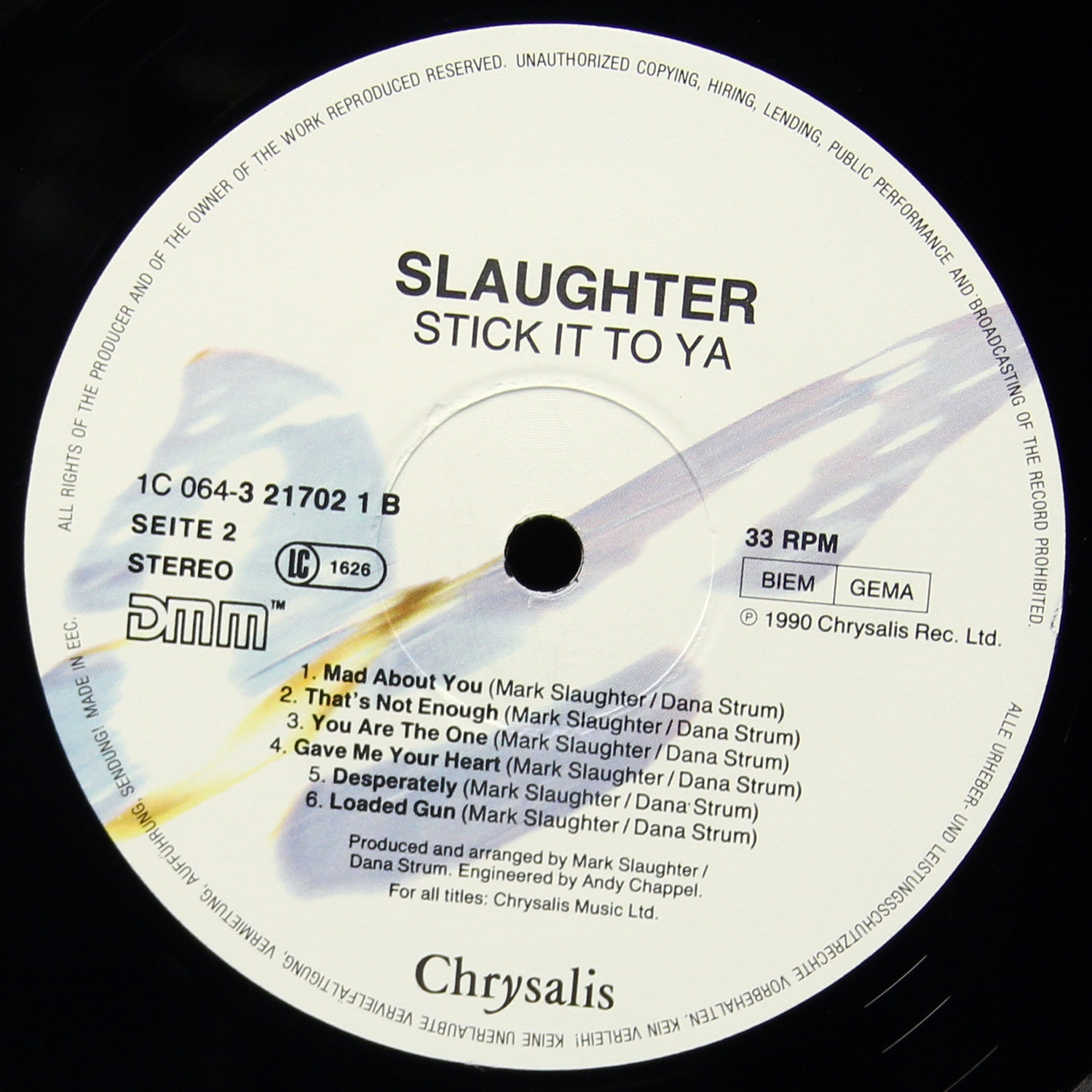 LP Slaughter — Stick It To Ya (2LP) фото 4