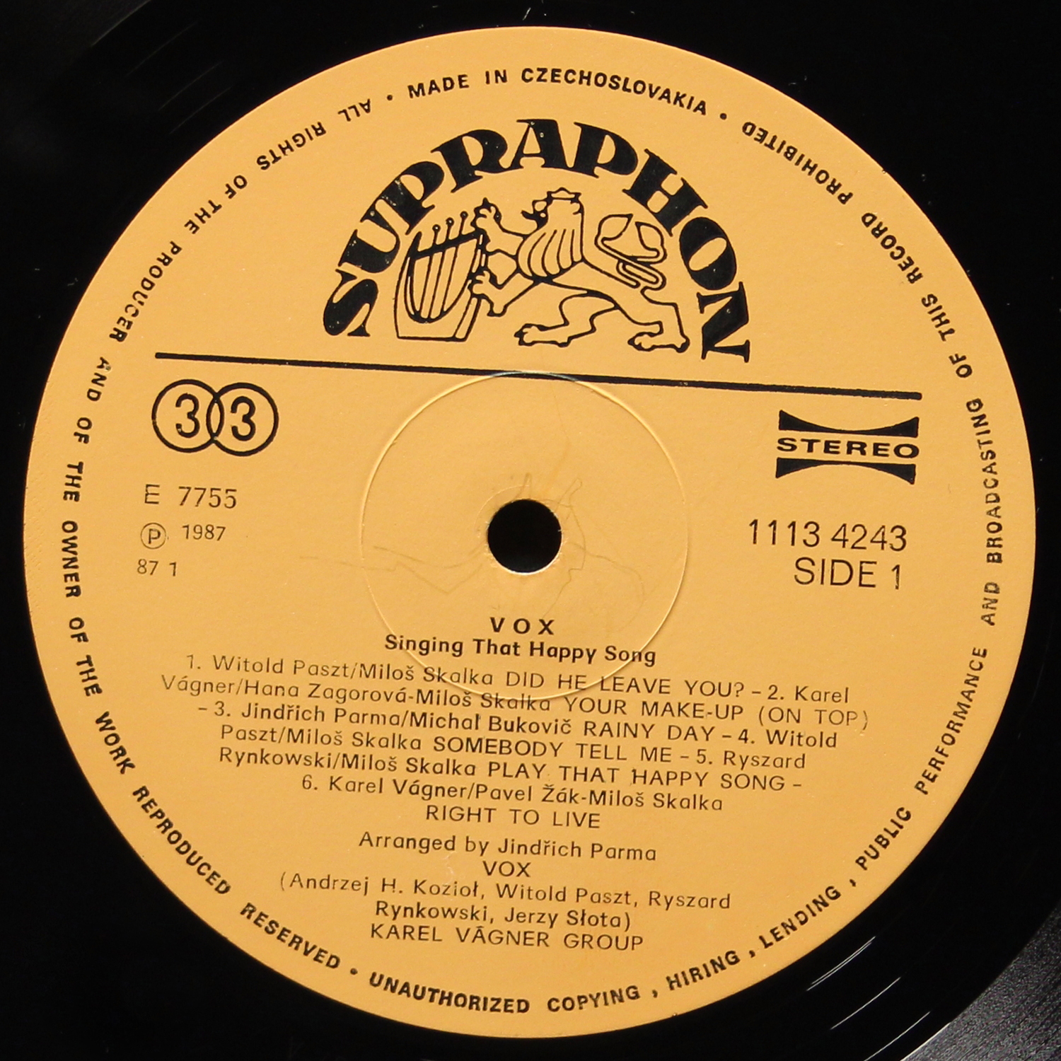 LP VOX — Singing That Happy Song фото 2