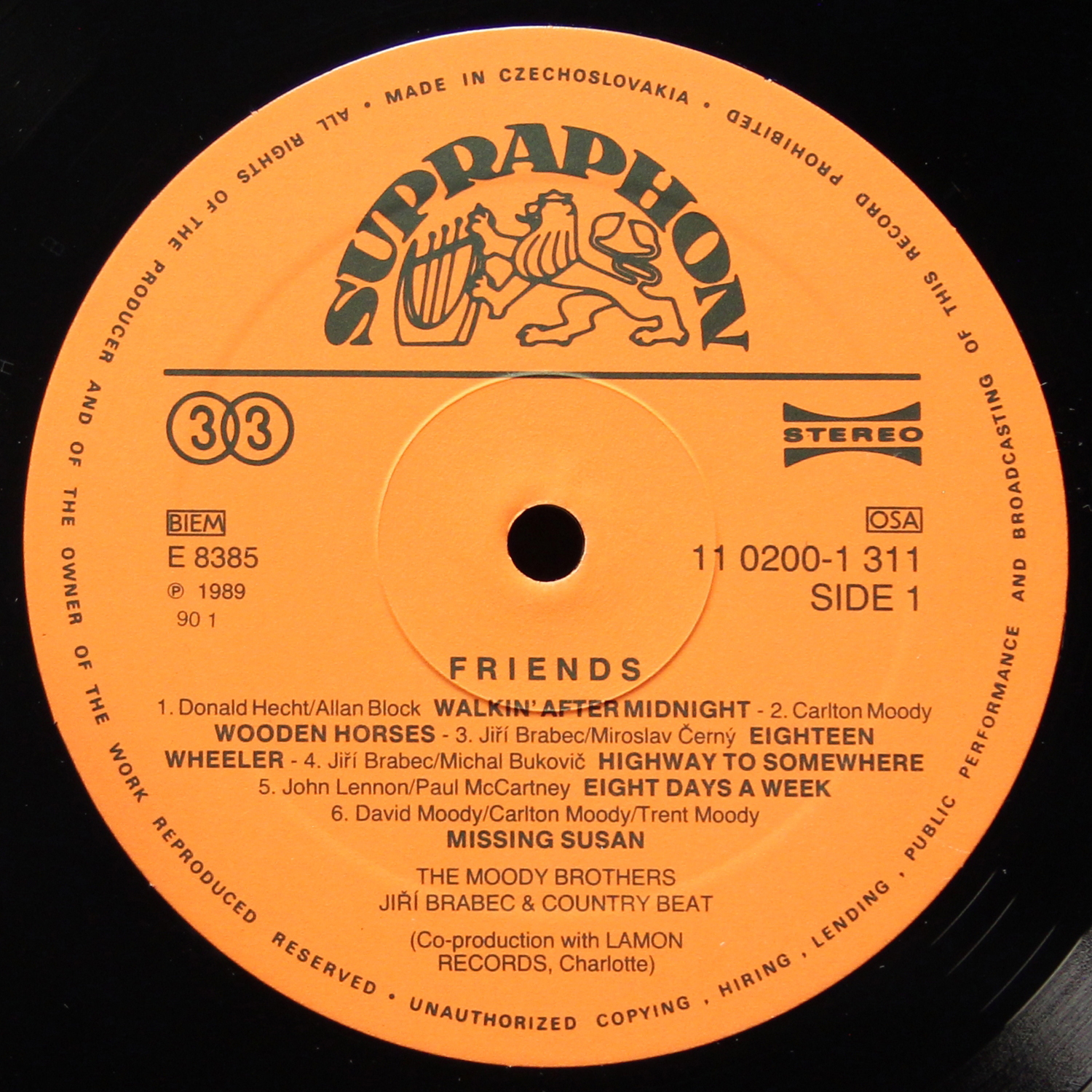 LP Moody Brothers — Friends фото 2