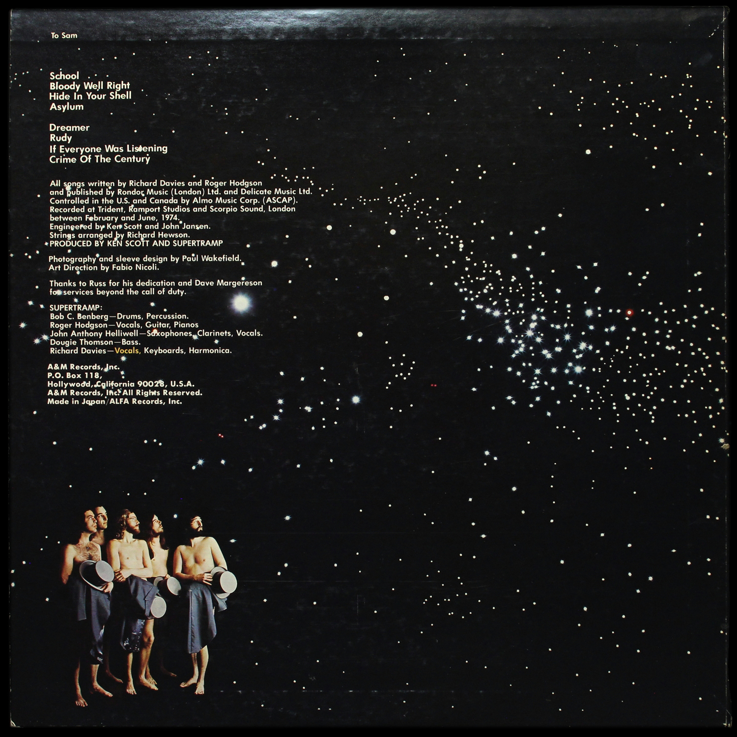 LP Supertramp — Crime Of The Century фото 2