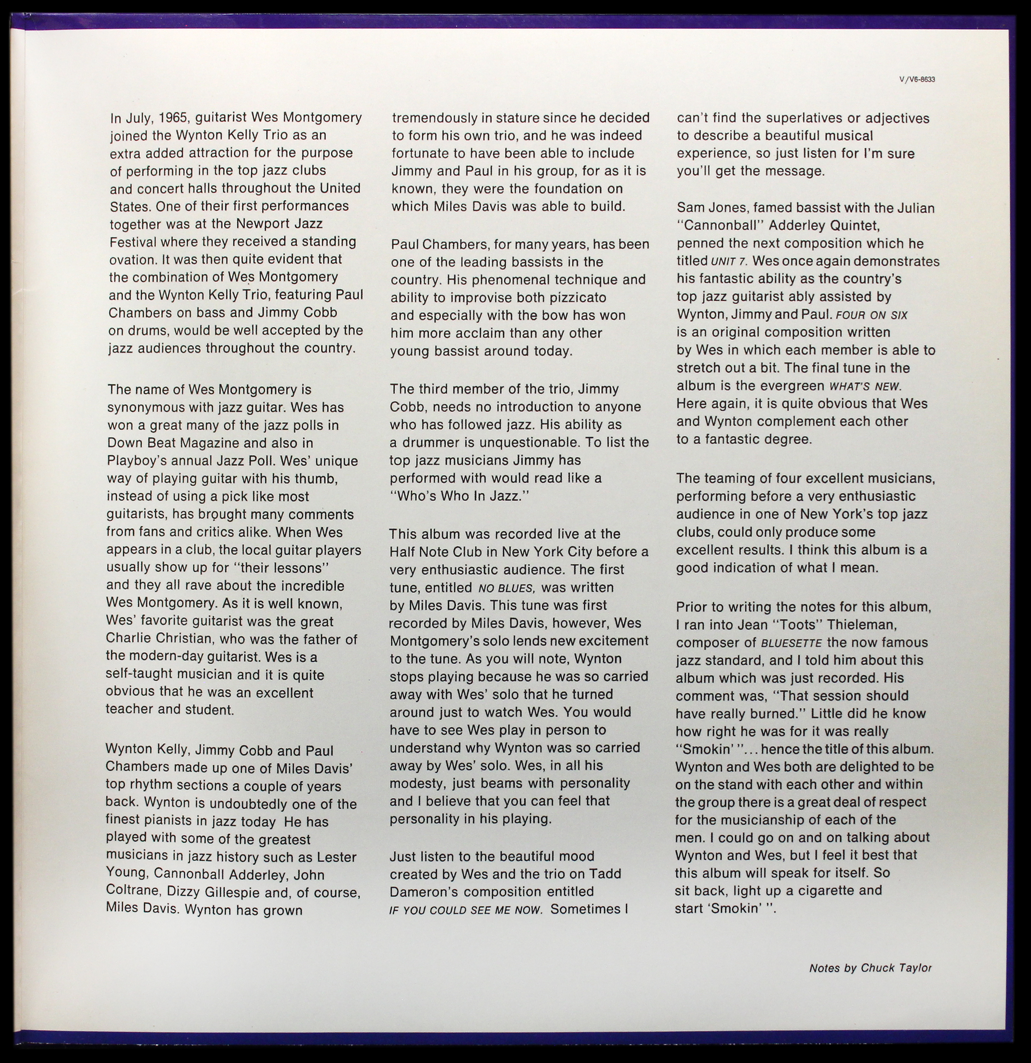 LP Wynton Kelly Trio — Smokin' At The Half Note фото 4