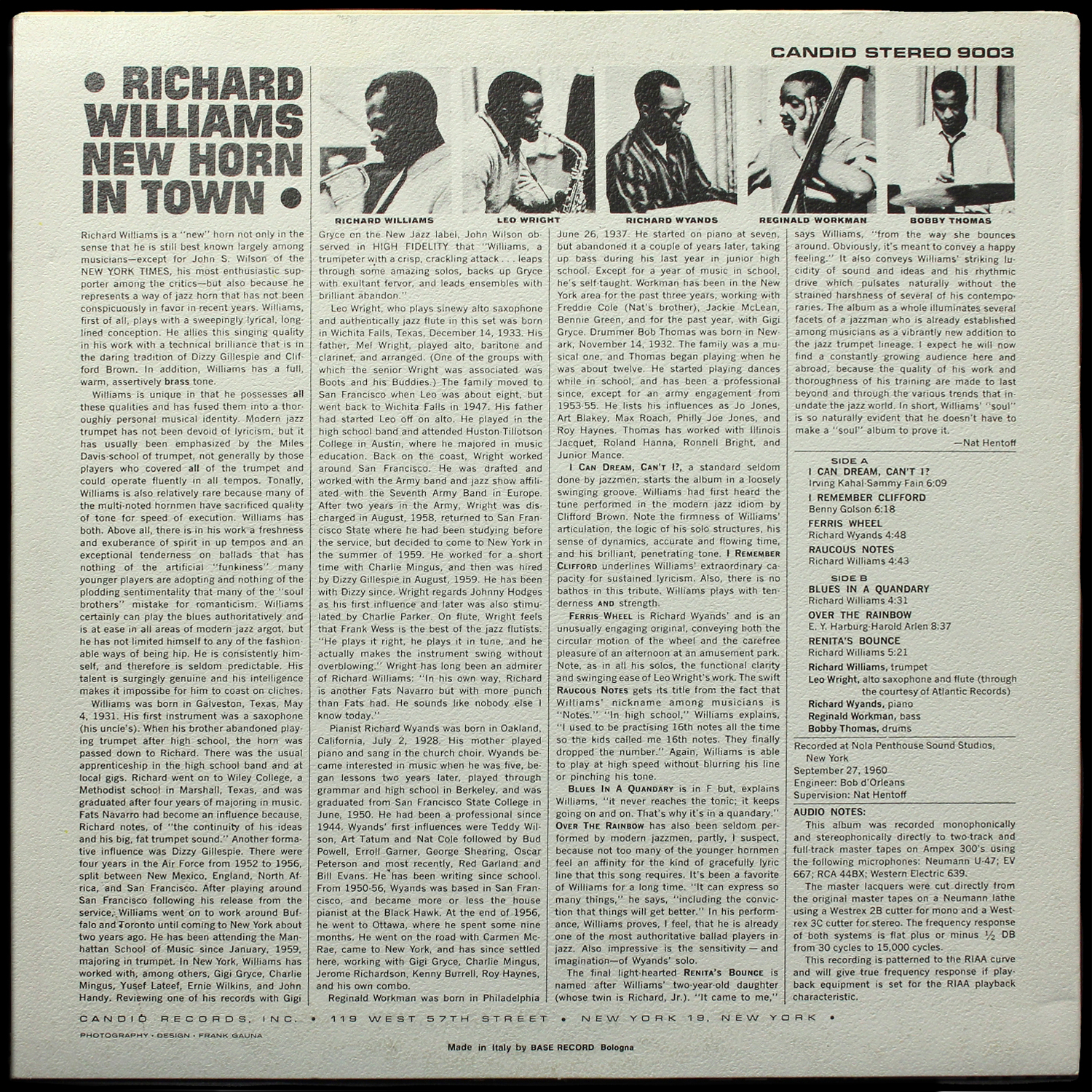 LP Richard Williams — New Horn In Town фото 2