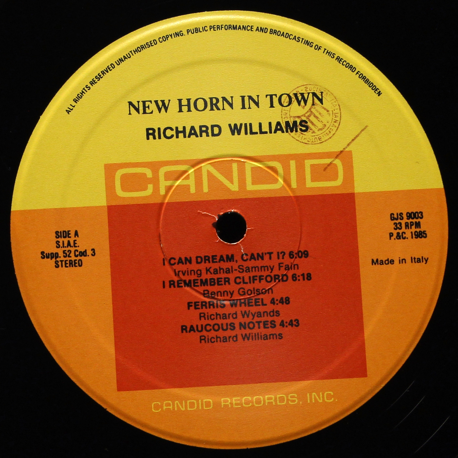 LP Richard Williams — New Horn In Town фото 3