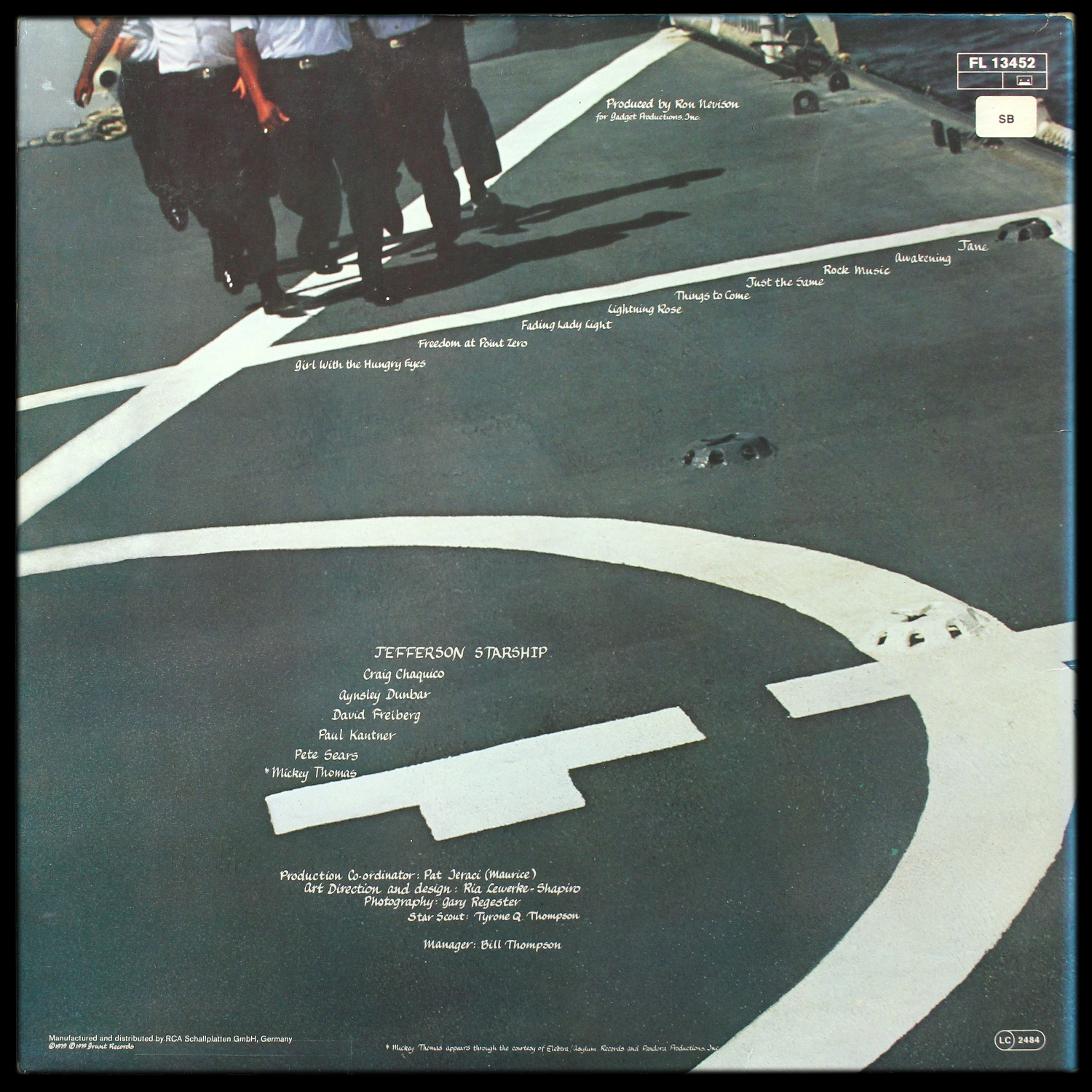 LP Jefferson Starship — Freedom At Point Zero фото 2