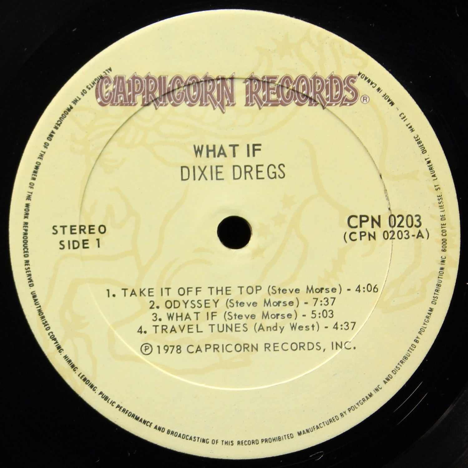 LP Dixie Dregs — What If фото 3