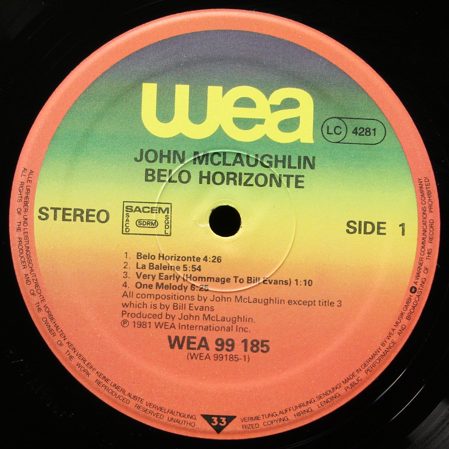 LP John McLaughlin — Belo Horizonte фото 2