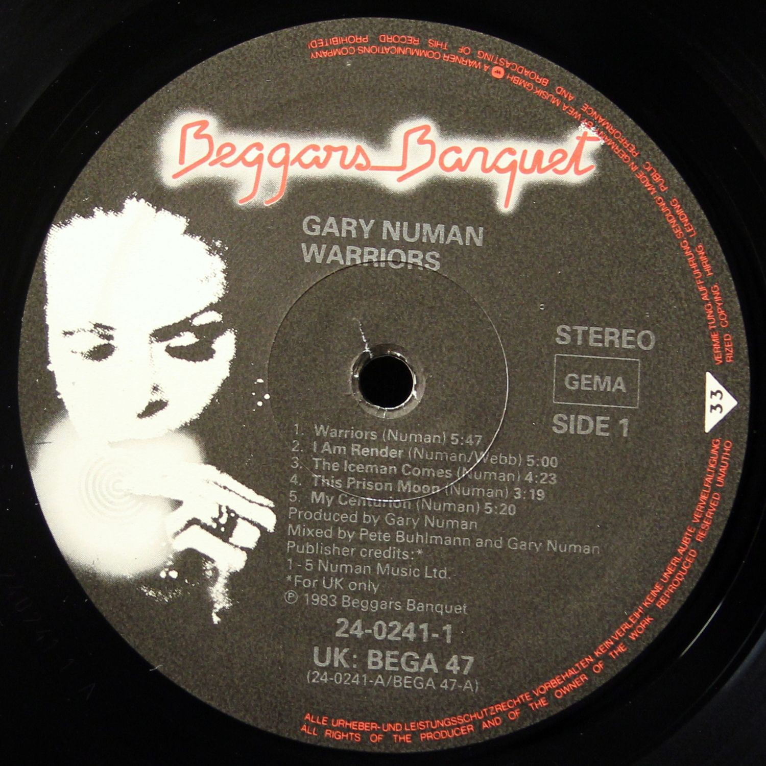 LP Gary Numan — Warriors фото 3