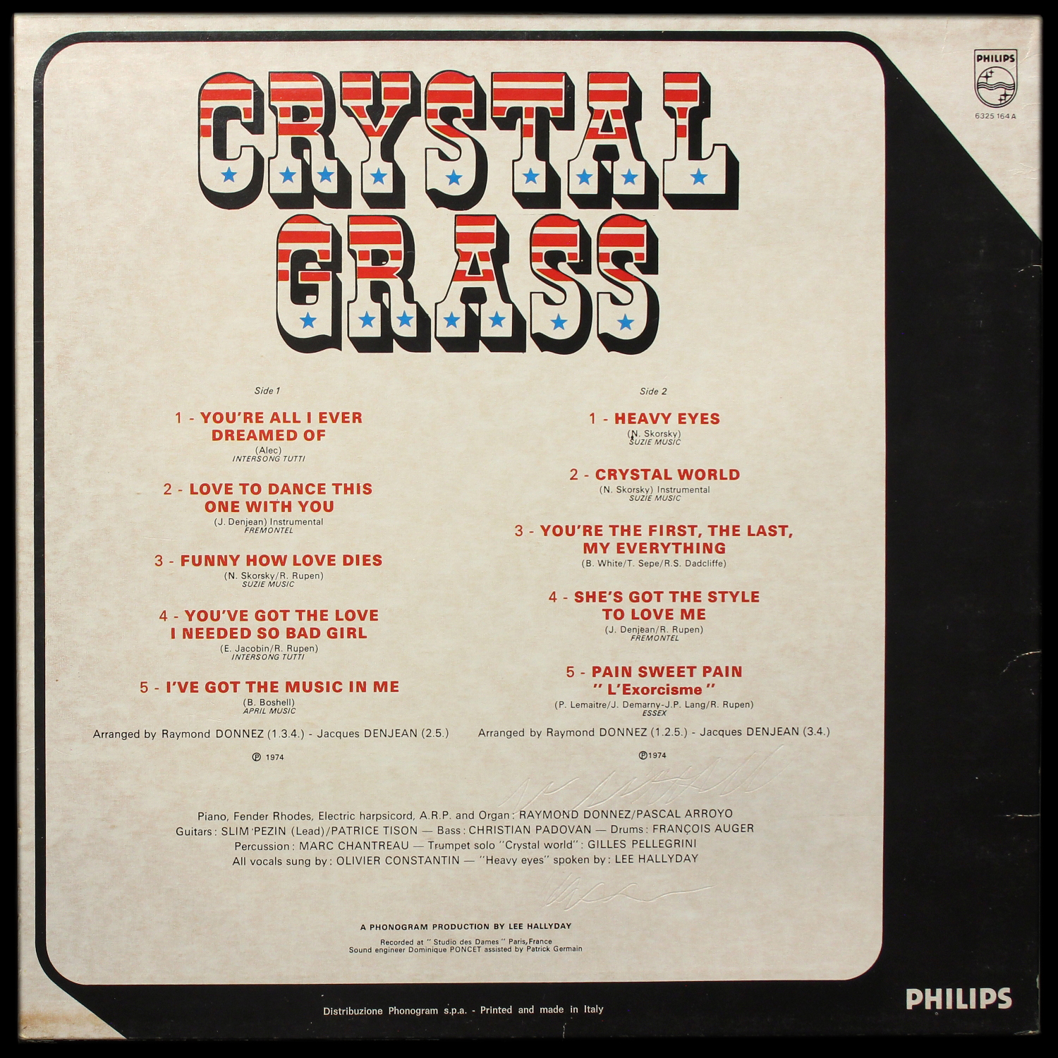 LP Crystal Grass — You're All I Ever Dreamed Of фото 2