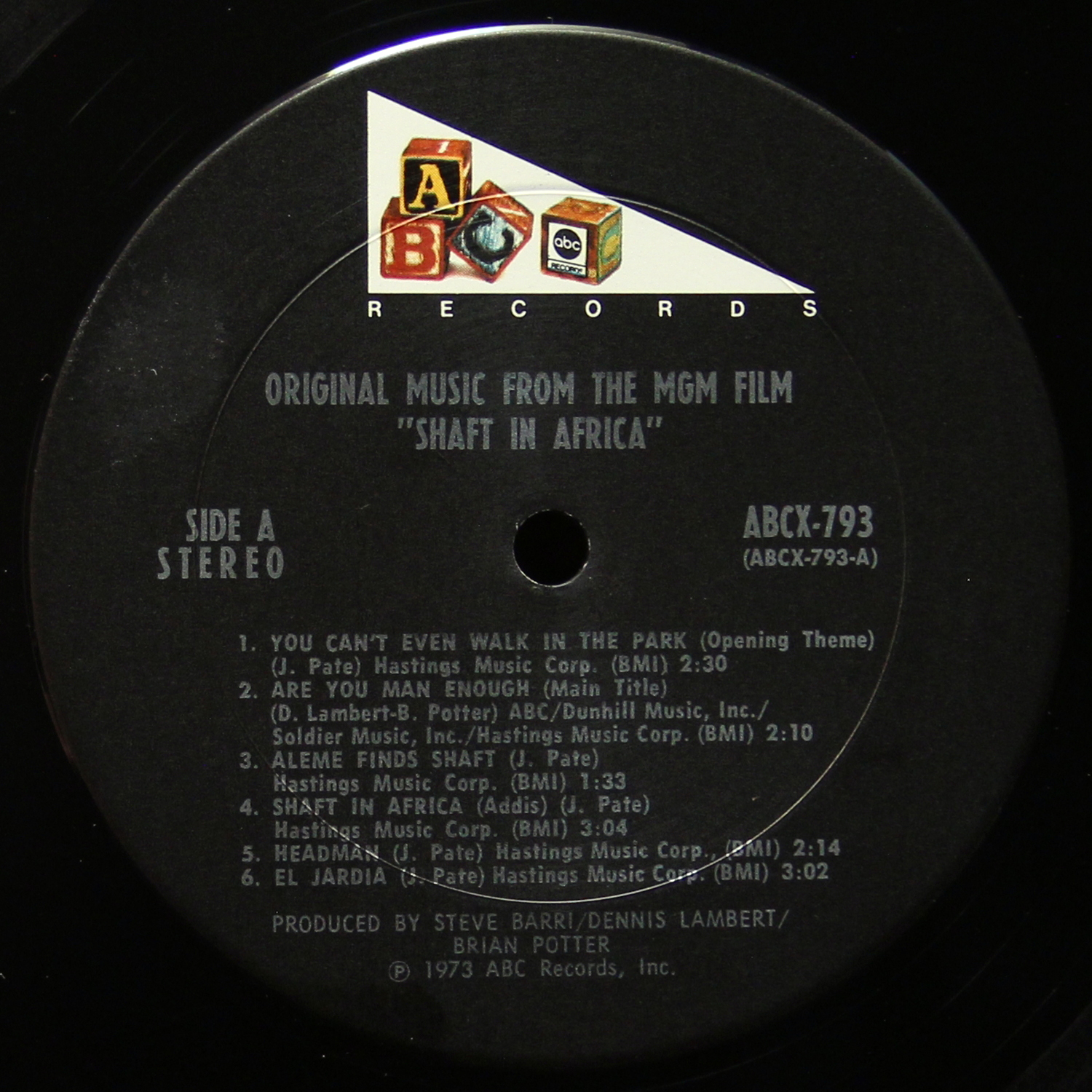 LP Johnny Pate — Shaft In Africa фото 3