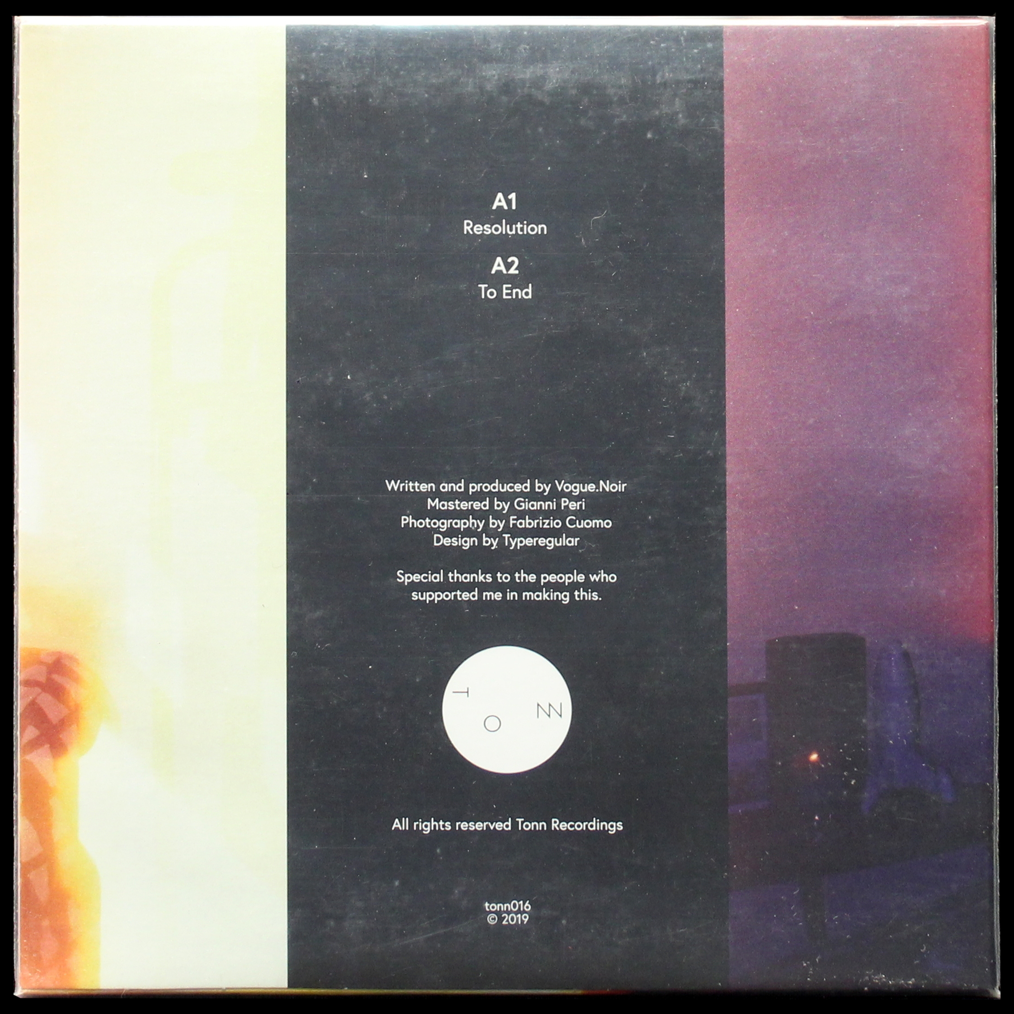 LP Vogue.Noir — Resolution (сингл) фото 2