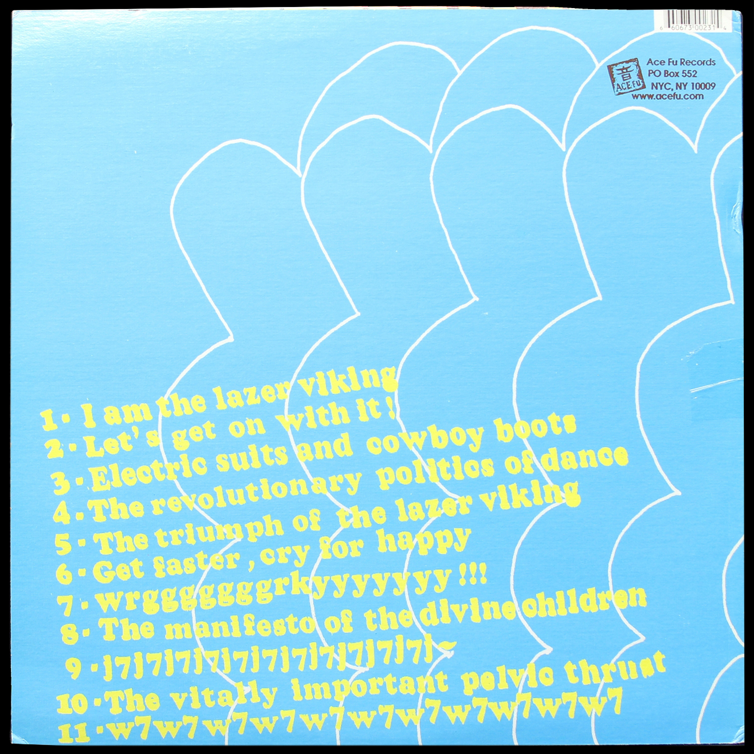 LP An Albatross — We Are The Lazer Viking (picture disc (пикчер диск)) фото 2