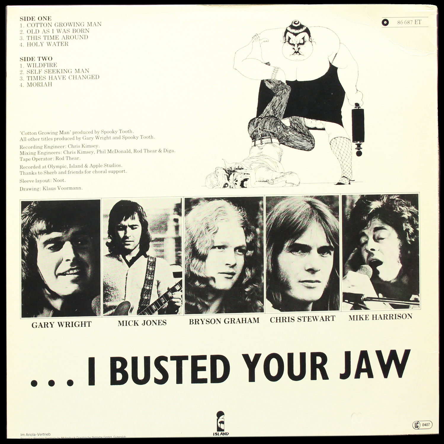 LP Spooky Tooth — You Broke My Heart So...I Busted Your Jaw фото 2