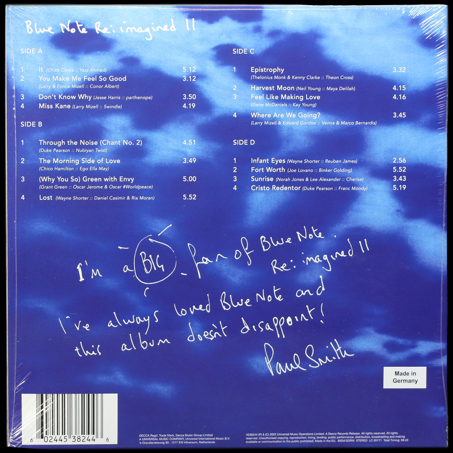 LP V/A — Blue Note Re:imagined II (2LP) фото 2