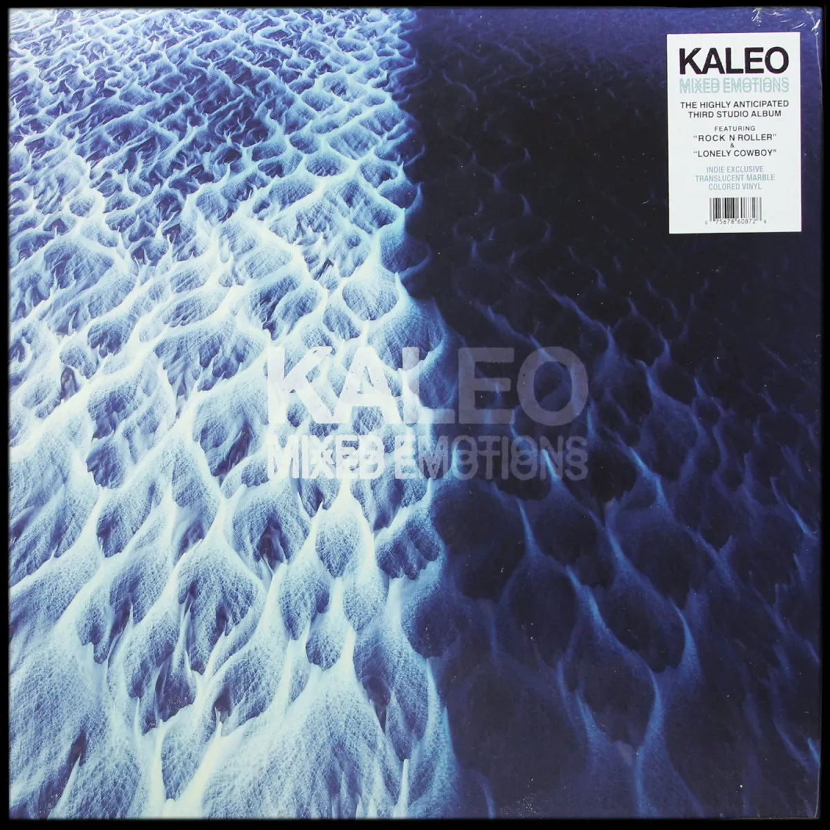 LP Kaleo — Mixed Emotions (бело-синий мраморный винил) фото