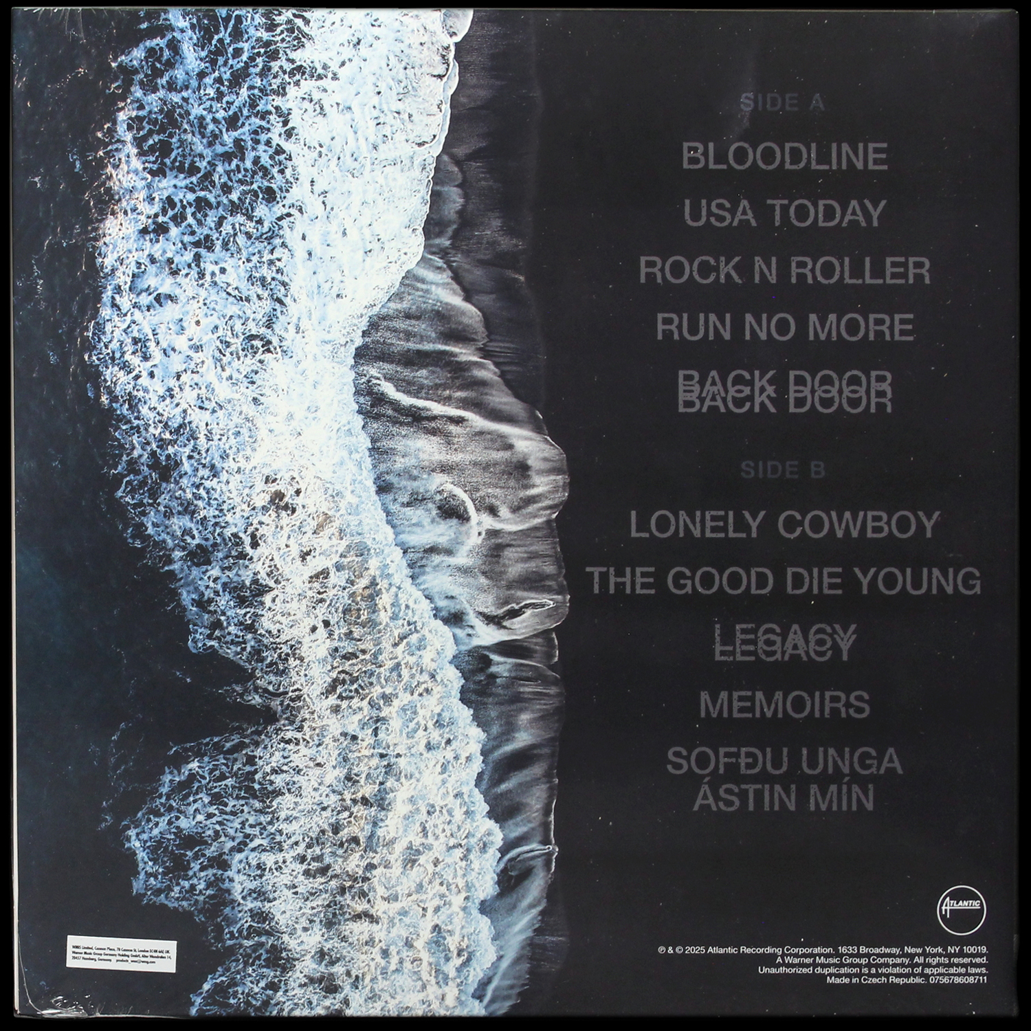 LP Kaleo — Mixed Emotions (сине-черный мраморный винил) фото 2