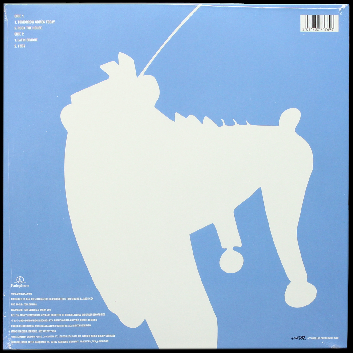 LP Gorillaz — Tomorrow Comes Today (цветной винил, EP (мини-альбом)) фото 2