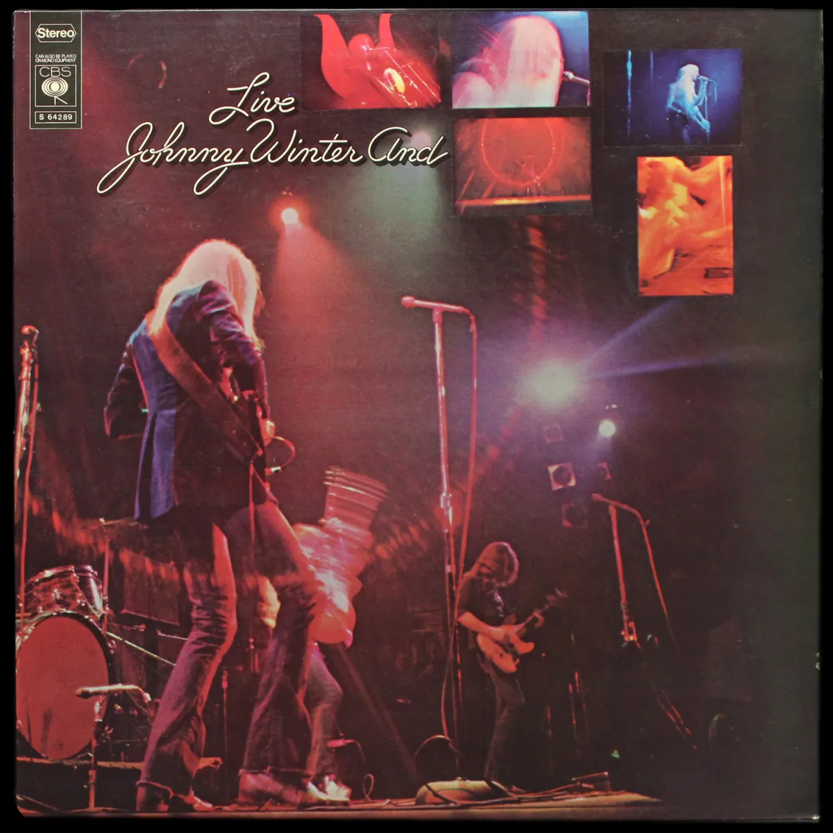 LP Johnny Winter And — Live Johnny Winter And фото