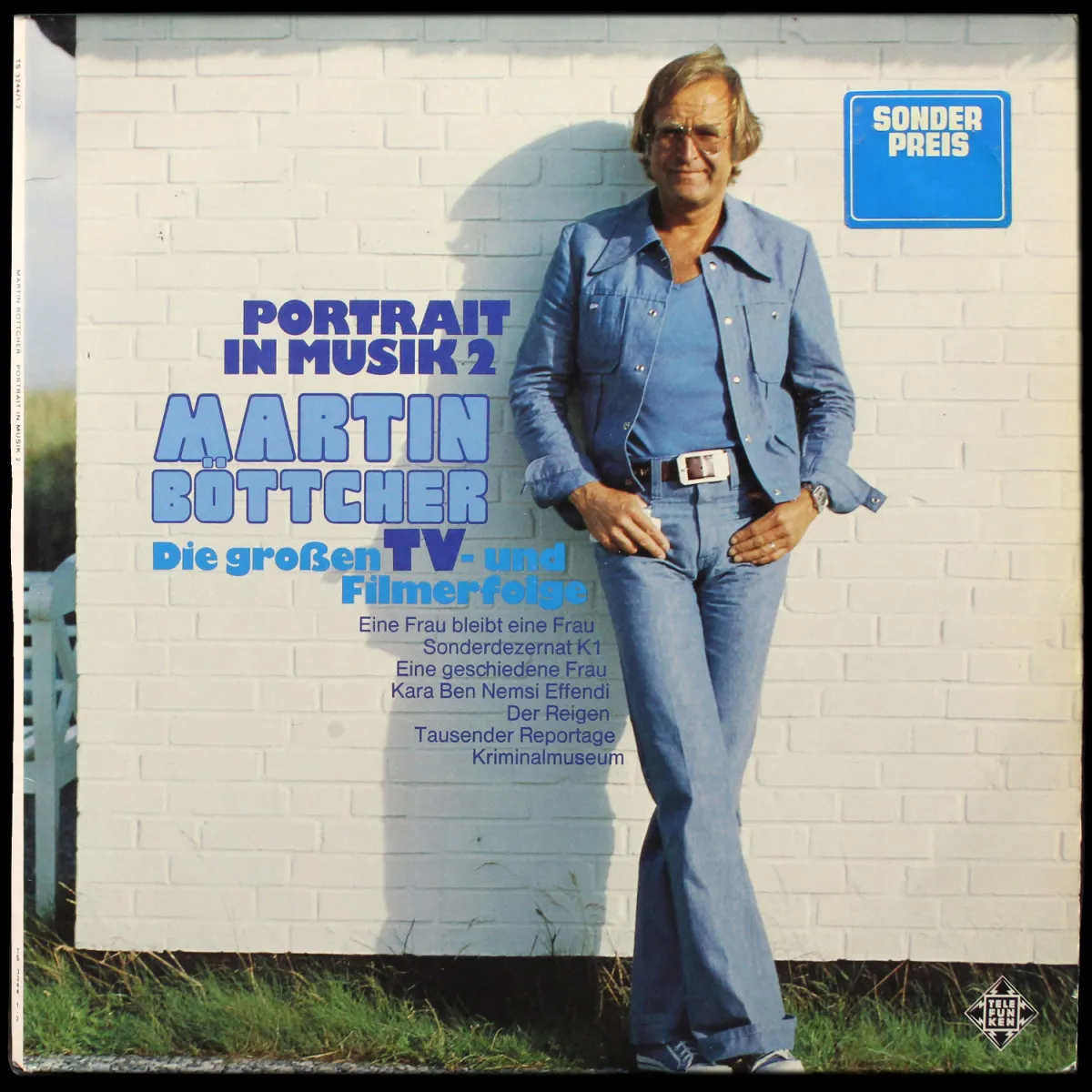 LP Martin Bottcher — Portrait In Musik 2 - Die Grossen TV-Und Filmerfolge (2LP) фото