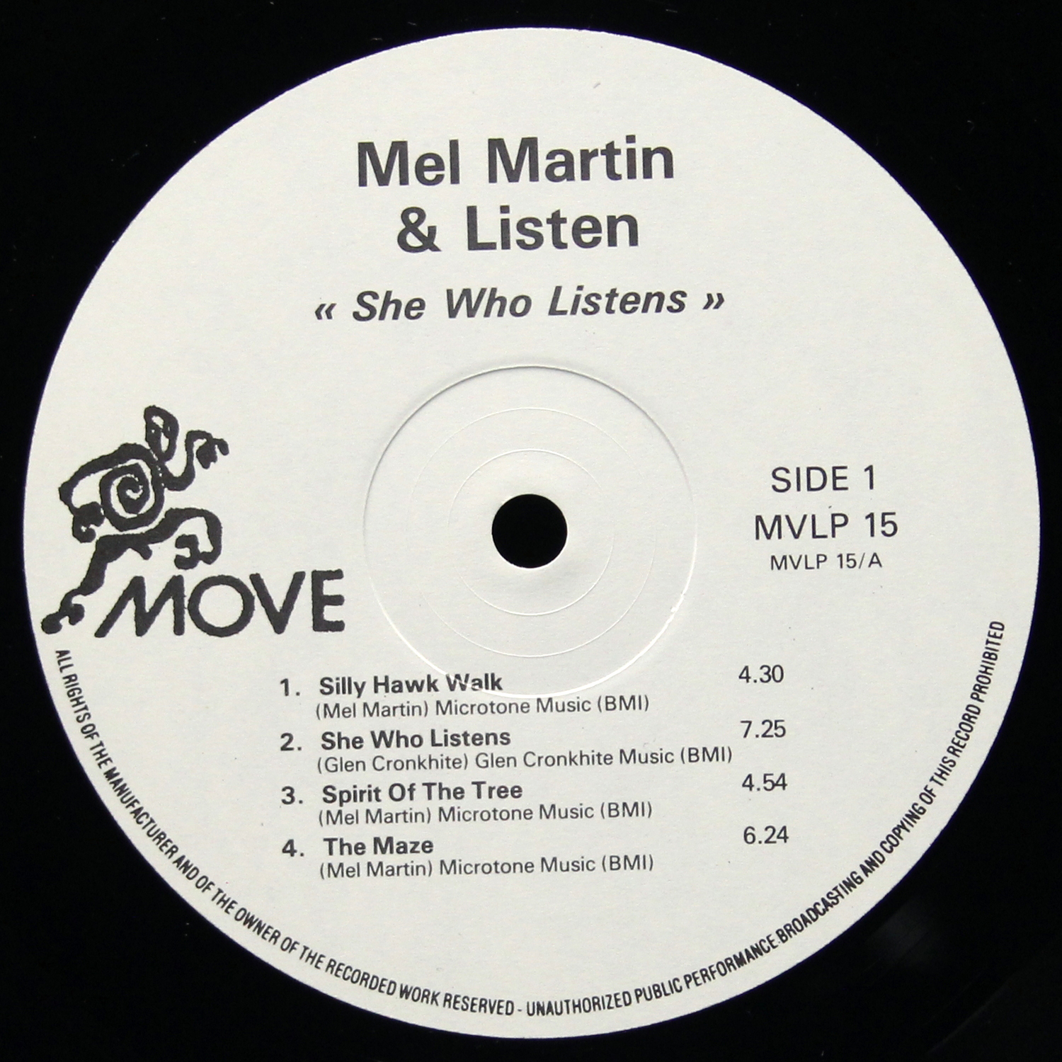LP Mel Martin — She Who Listens фото 3