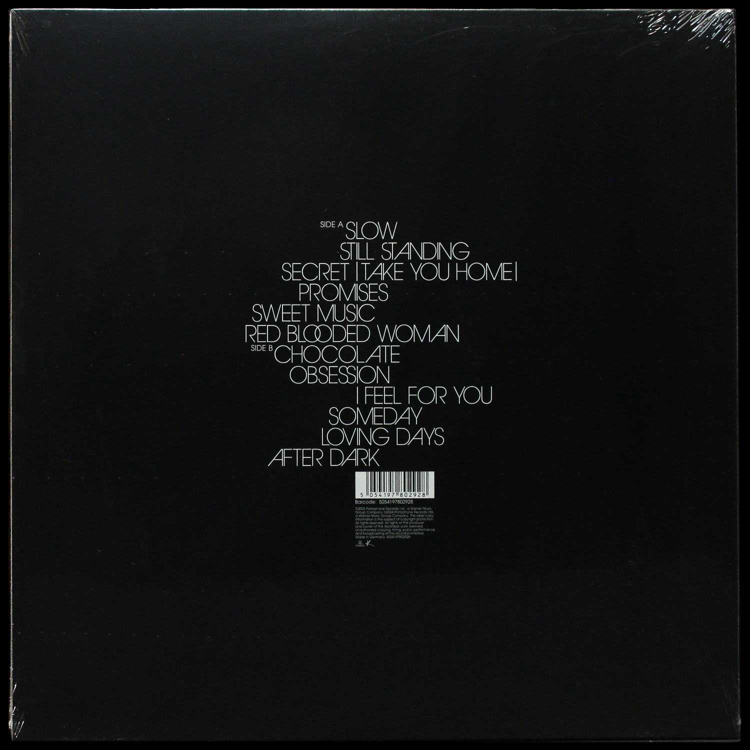 LP Kylie Minogue — Body Language (цветной винил) фото 2