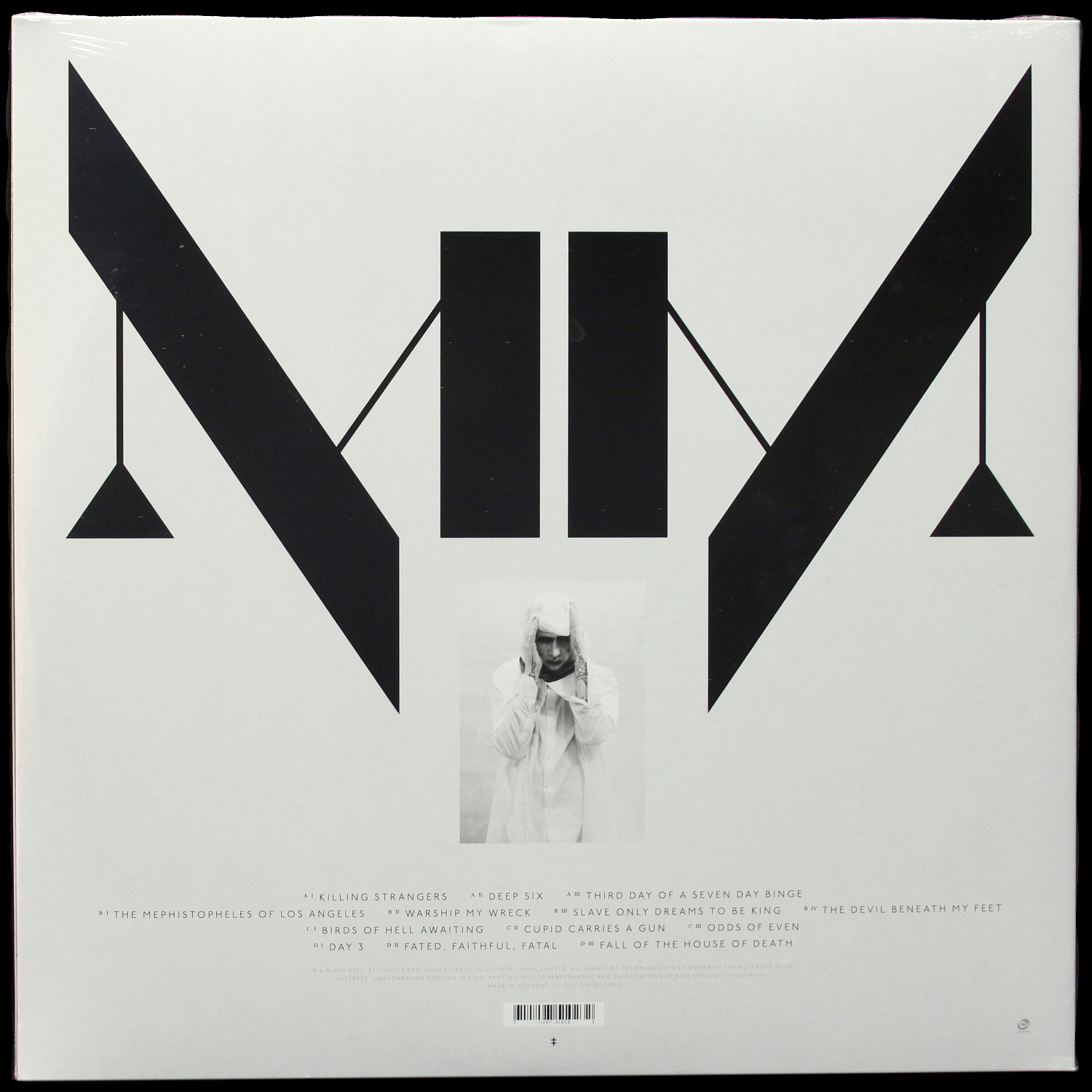 LP Marilyn Manson — Pale Emperor (2LP,  цветной винил) фото 2