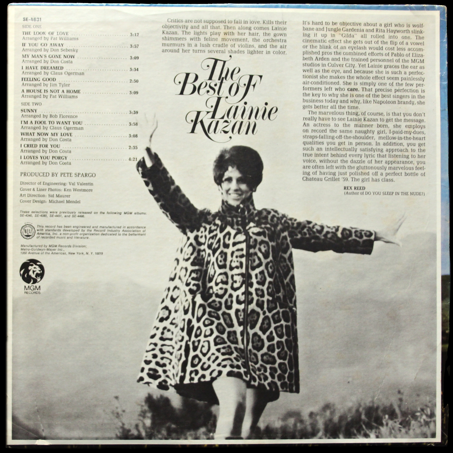 LP Lainie Kazan — Best Of Lainie Kazan фото 2