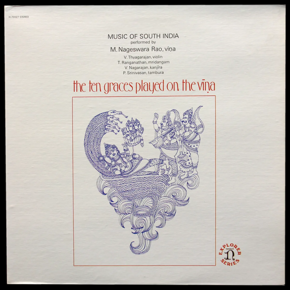 LP M. Nageswara Rao — Ten Graces Played On The Vīna фото