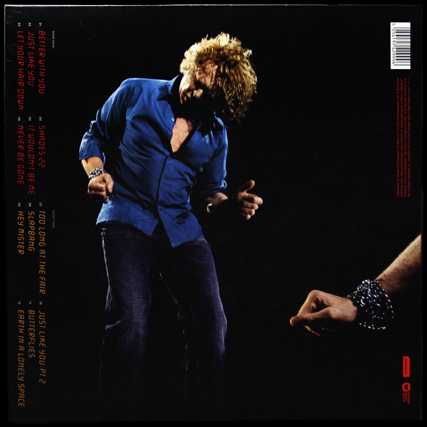 LP Simply Red — Time фото 2