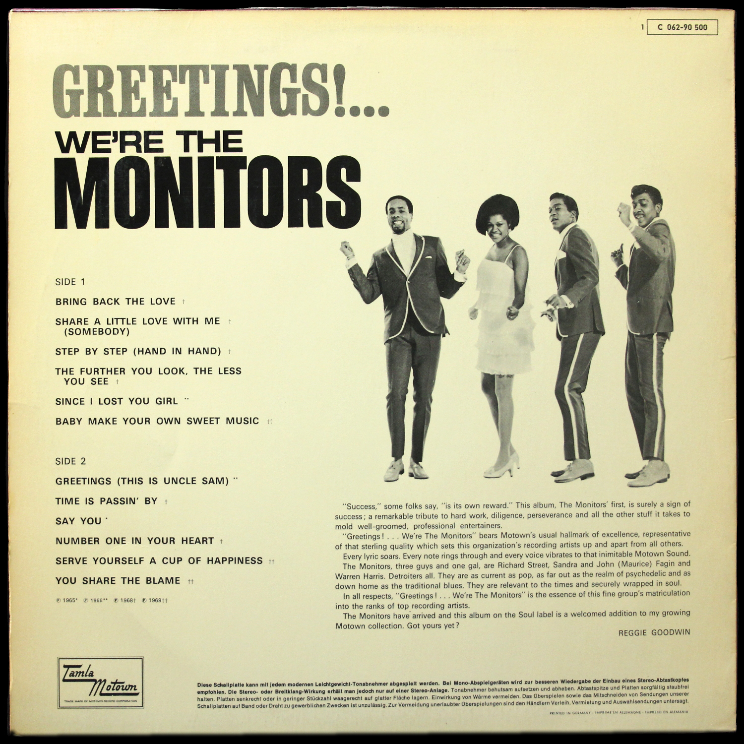 LP Monitors — Greetings!... We're The Monitors фото 2