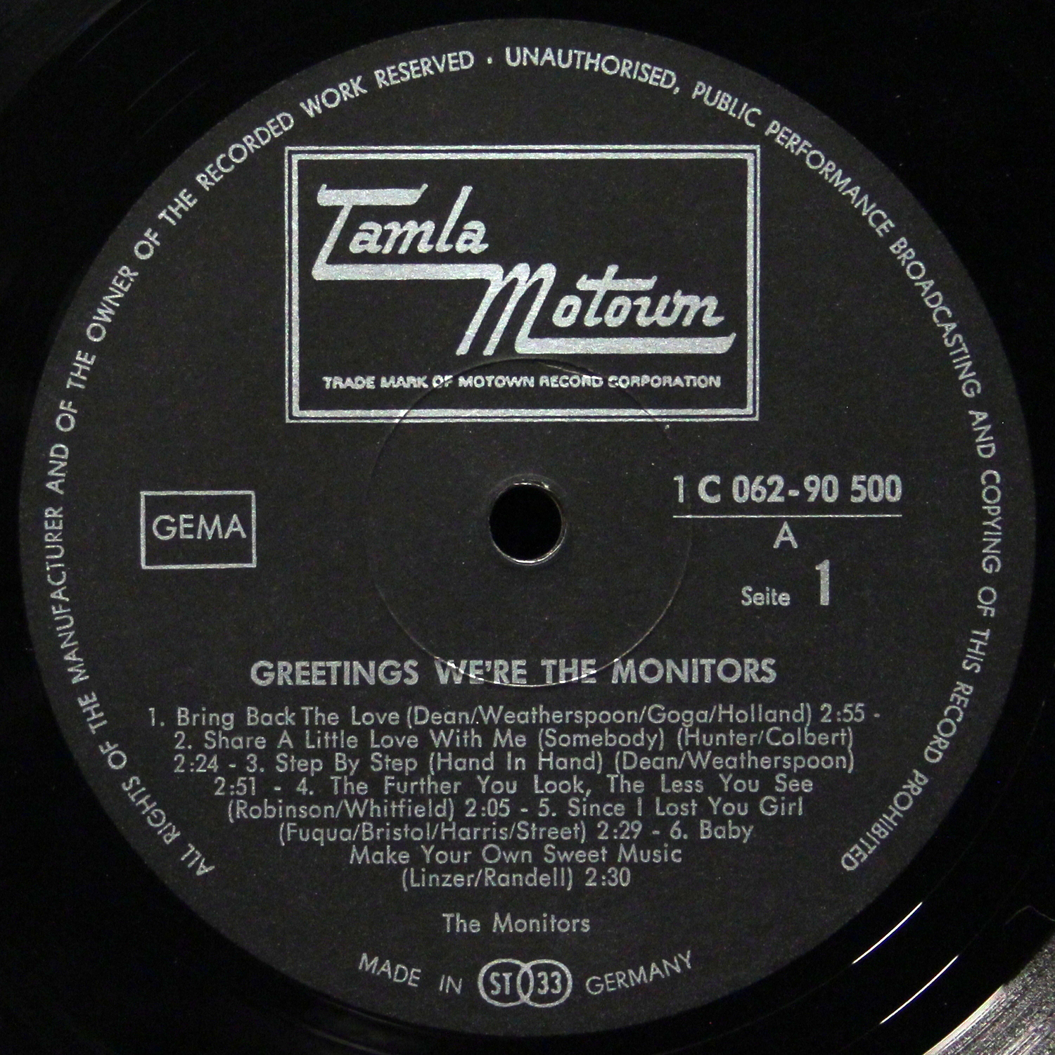 LP Monitors — Greetings!... We're The Monitors фото 3