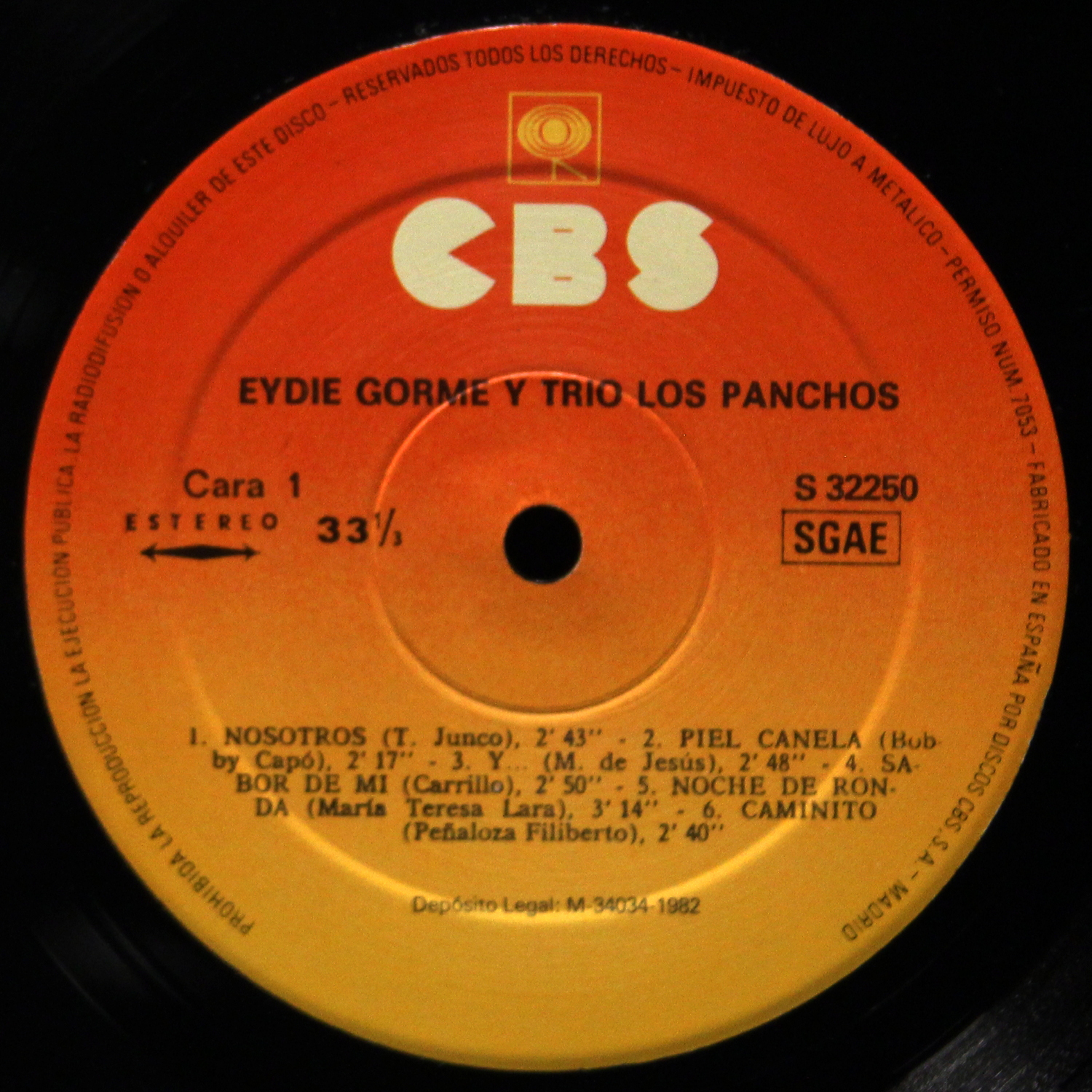 LP Eydie Gorme — Eydie Gorme Canta En Espanol Con Los Panchos фото 3