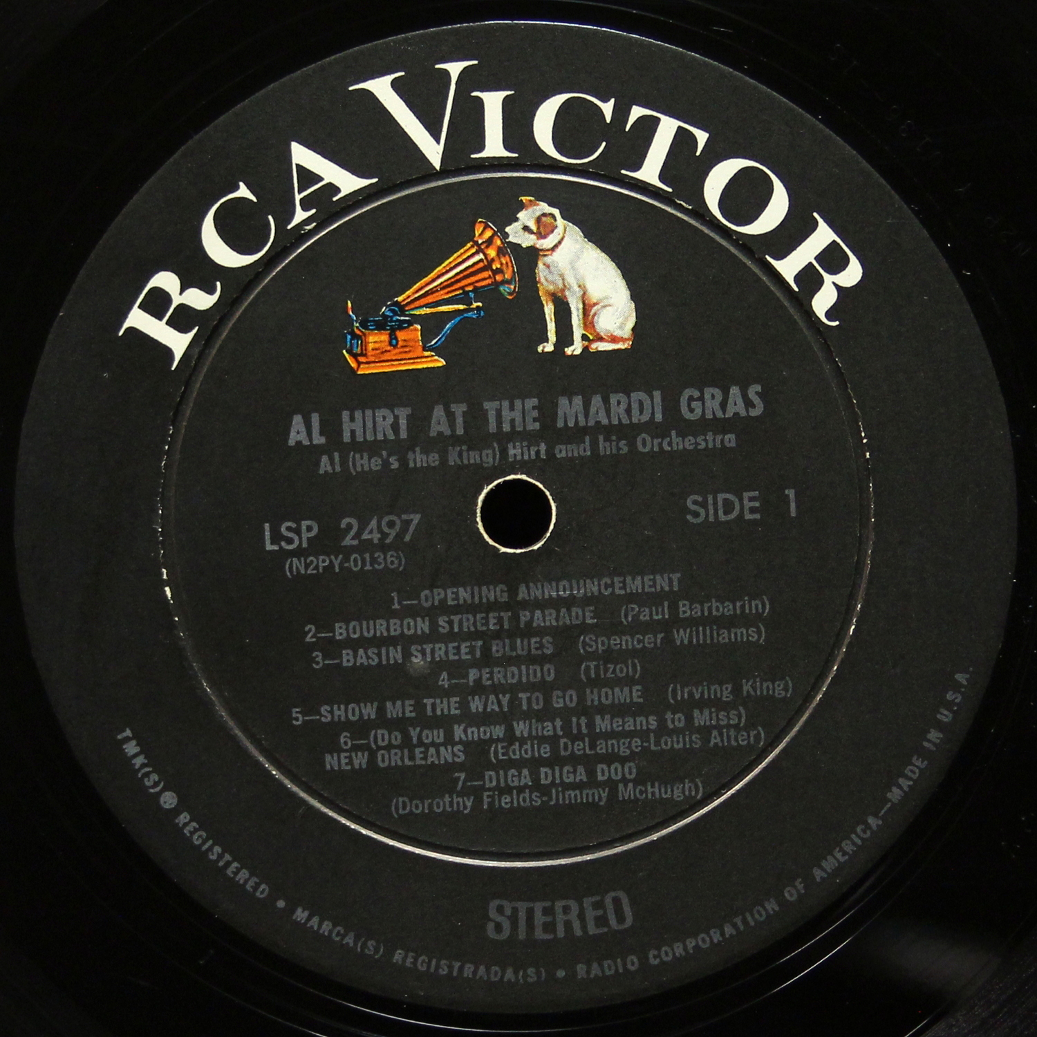 LP Al Hirt — At The Mardi Gras фото 2