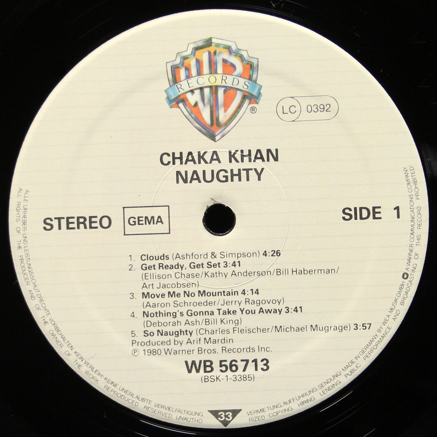 LP Chaka Khan — Naughty фото 3