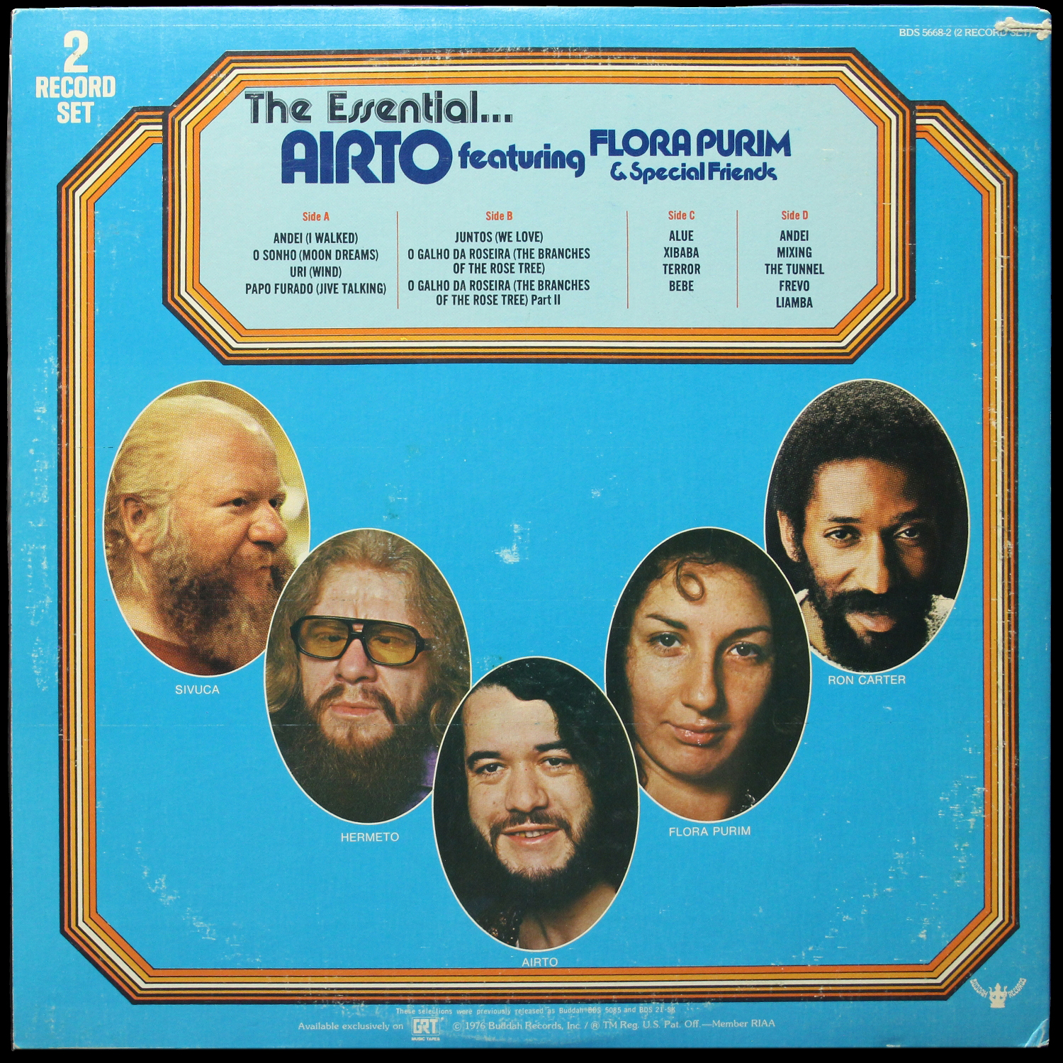 LP Airto — Essential Airto (2LP) фото 2