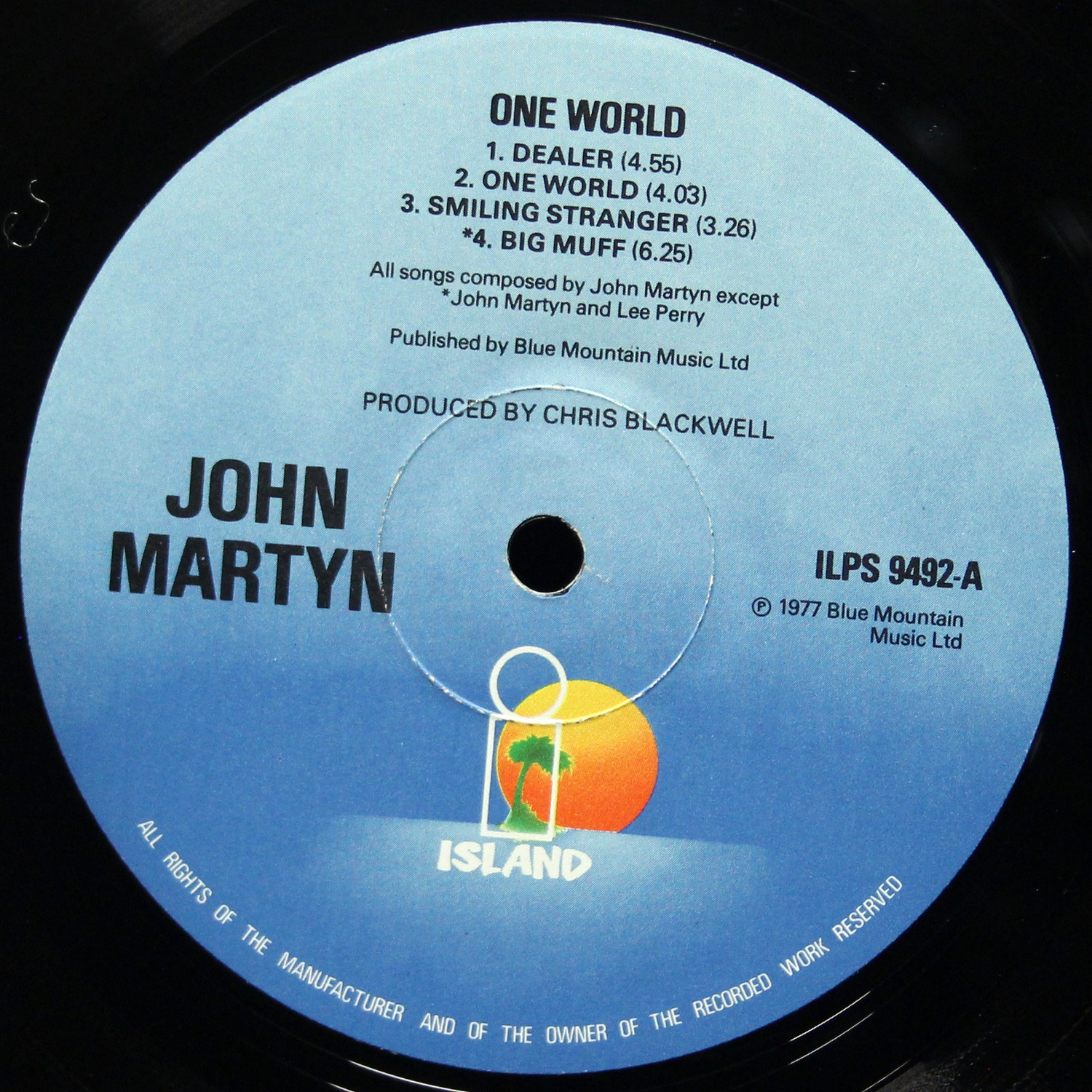 LP John Martyn — One World фото 3