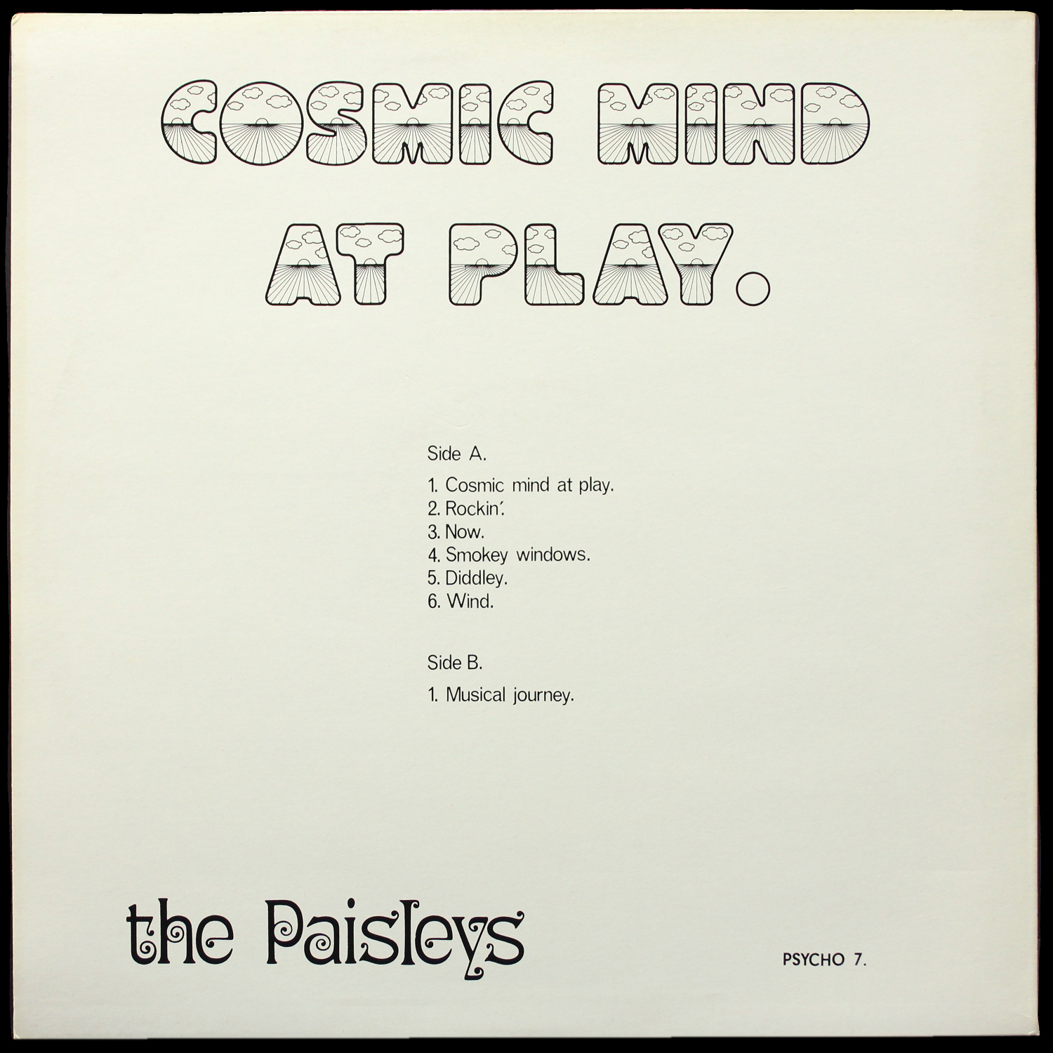 LP Paisleys — Cosmic Mind At Play фото 2