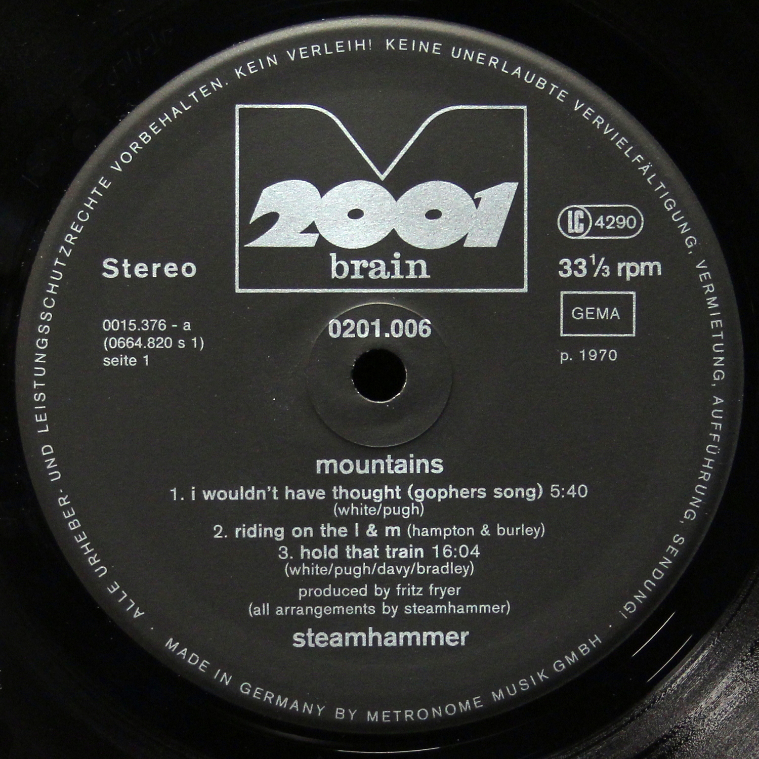 LP Steamhammer — Mountains фото 3