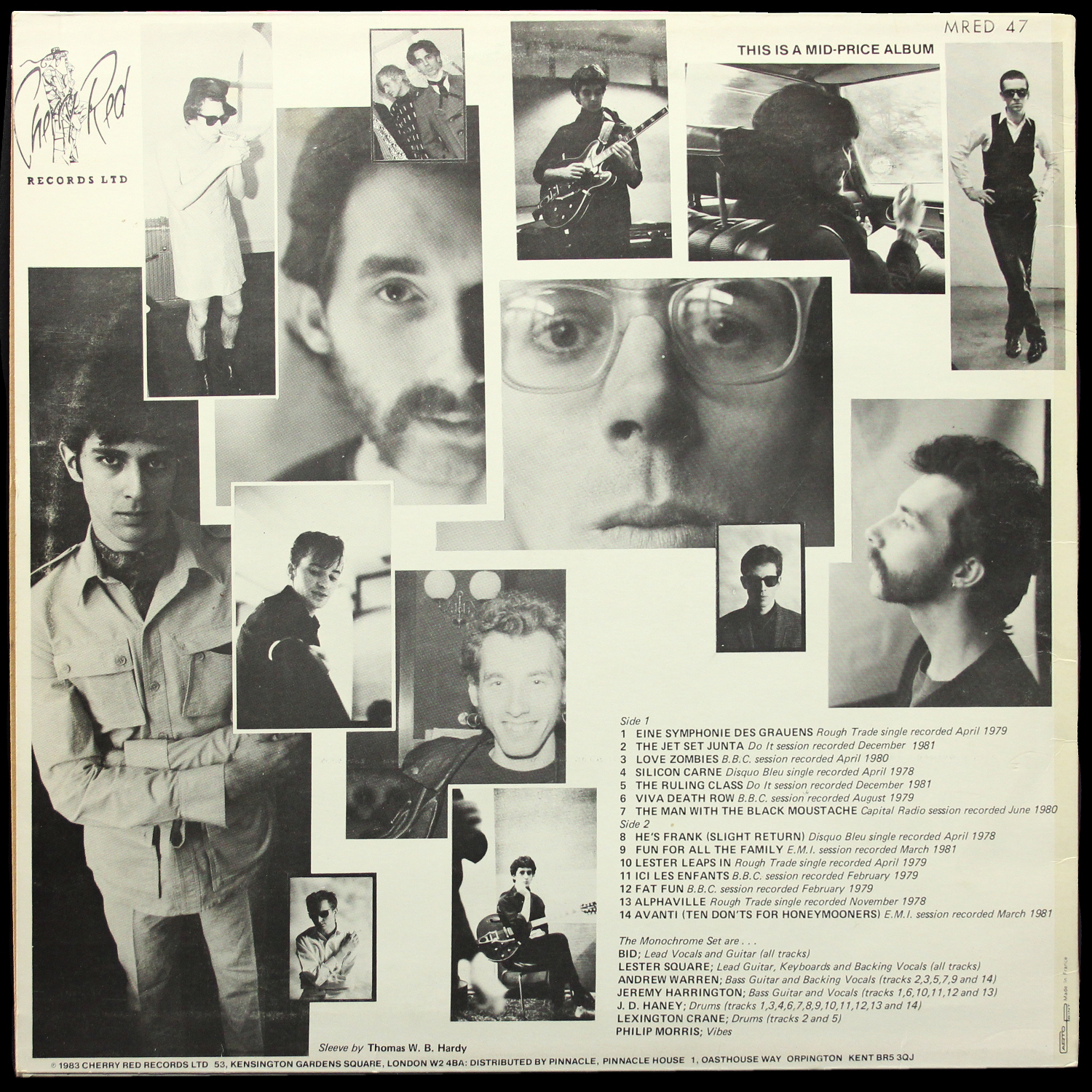 LP Monochrome Set — Volume, Contrast, Brilliance... (Sessions & Singles Vol. 1) фото 2