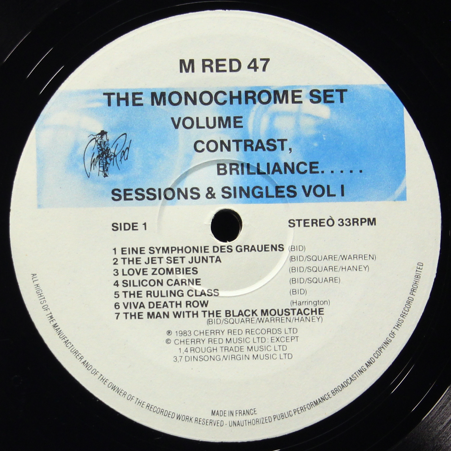 LP Monochrome Set — Volume, Contrast, Brilliance... (Sessions & Singles Vol. 1) фото 3