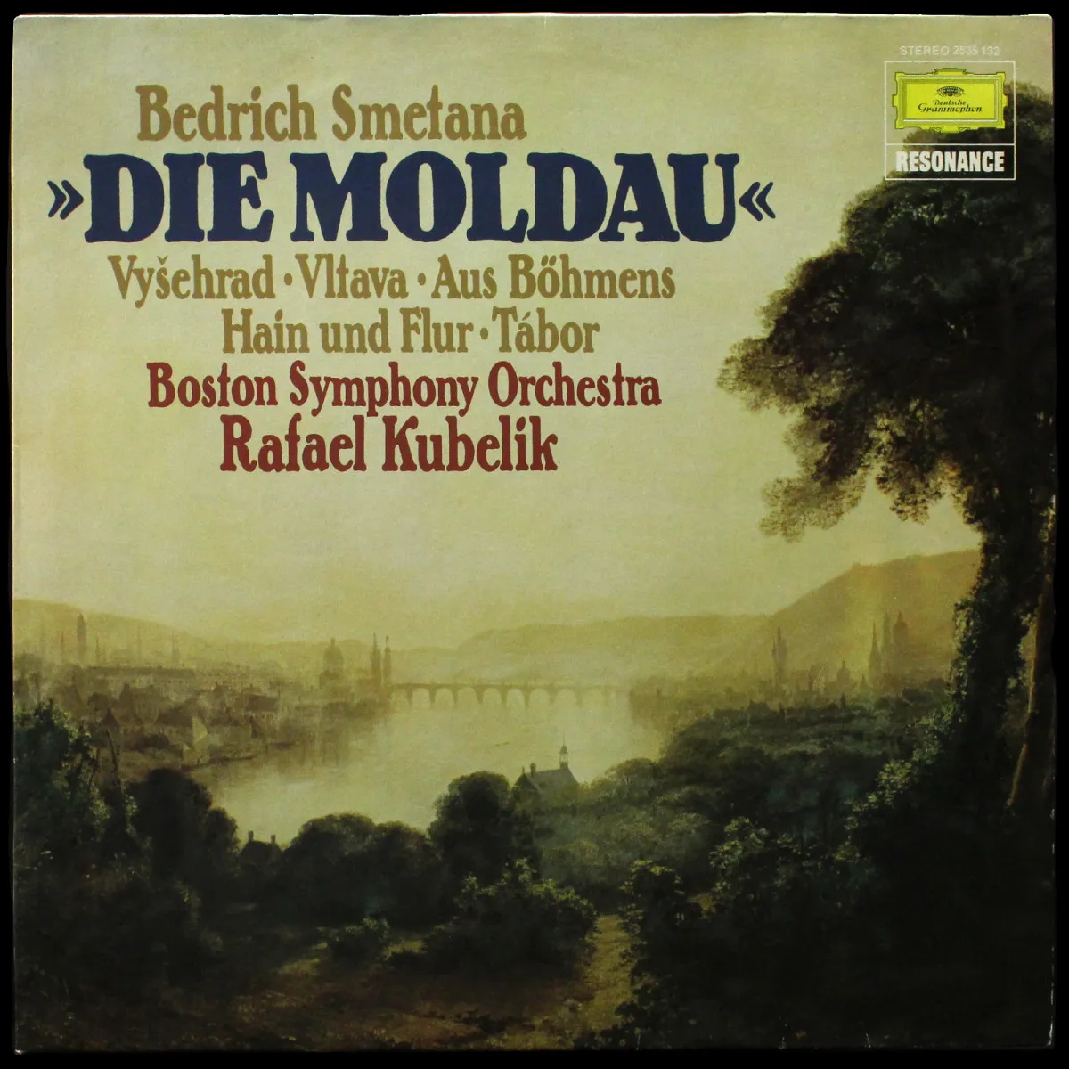 LP Rafael Kubelik — Smetana: Die Moldau фото
