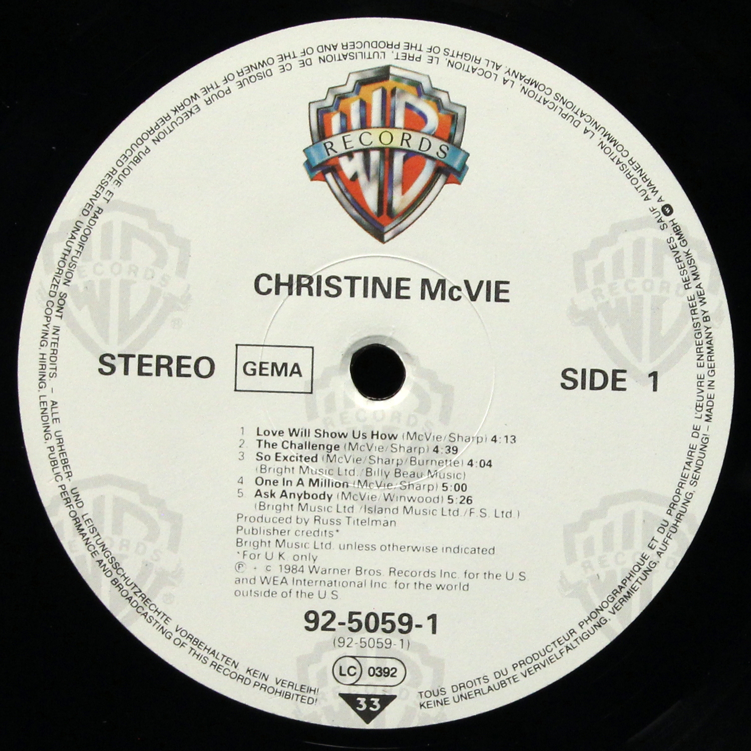 LP Christine McVie — Christine McVie фото 2