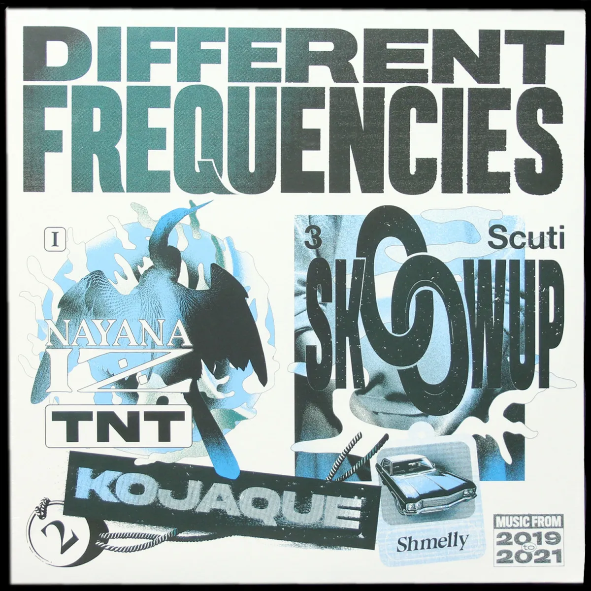 LP V/A — Different Frequencies (цветной винил) фото