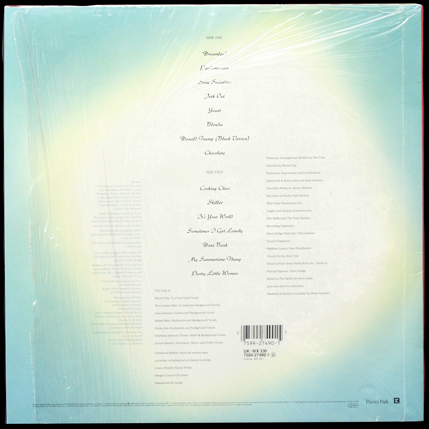 LP The Time — Pandemonium фото 2