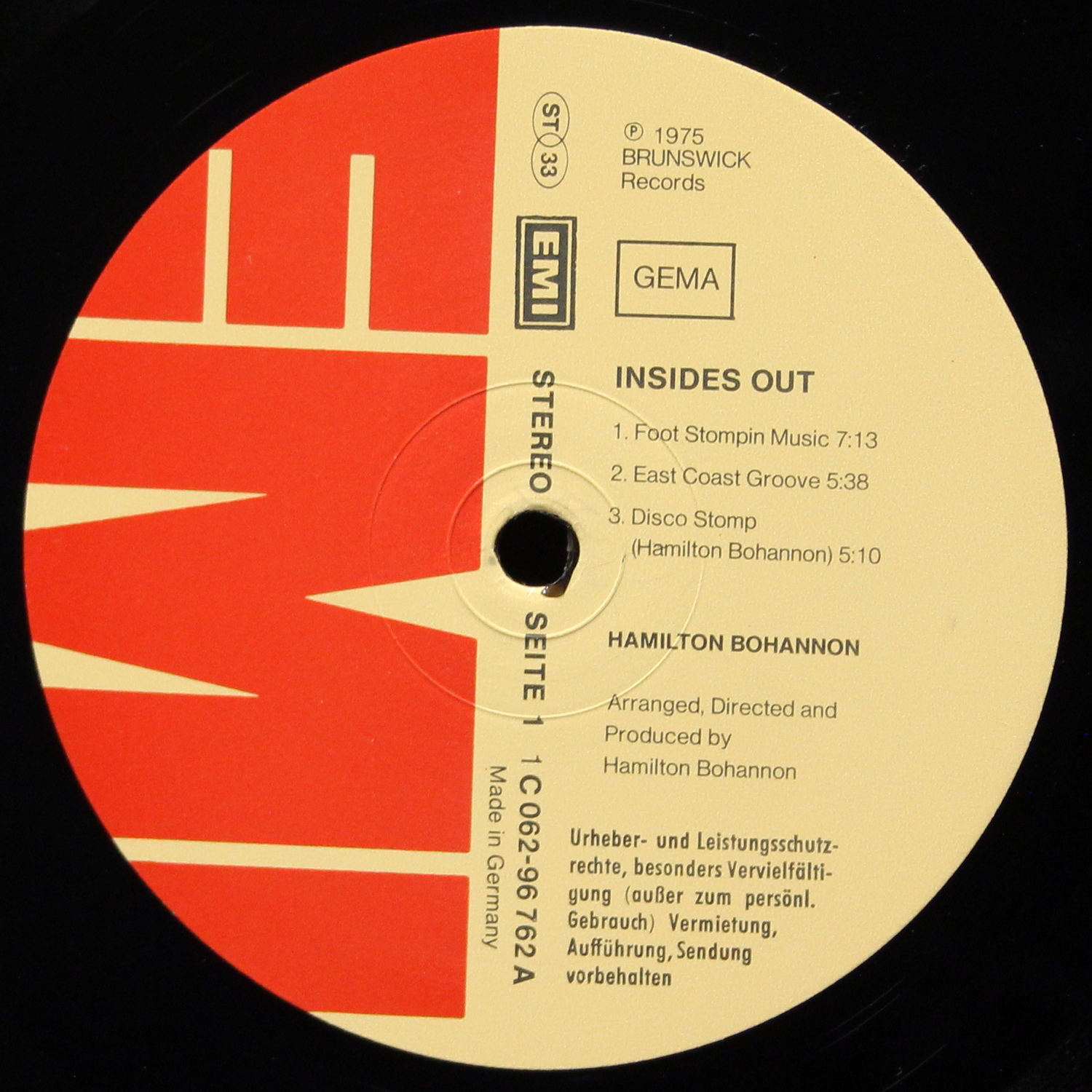 LP Hamilton Bohannon — Insides Out фото 3